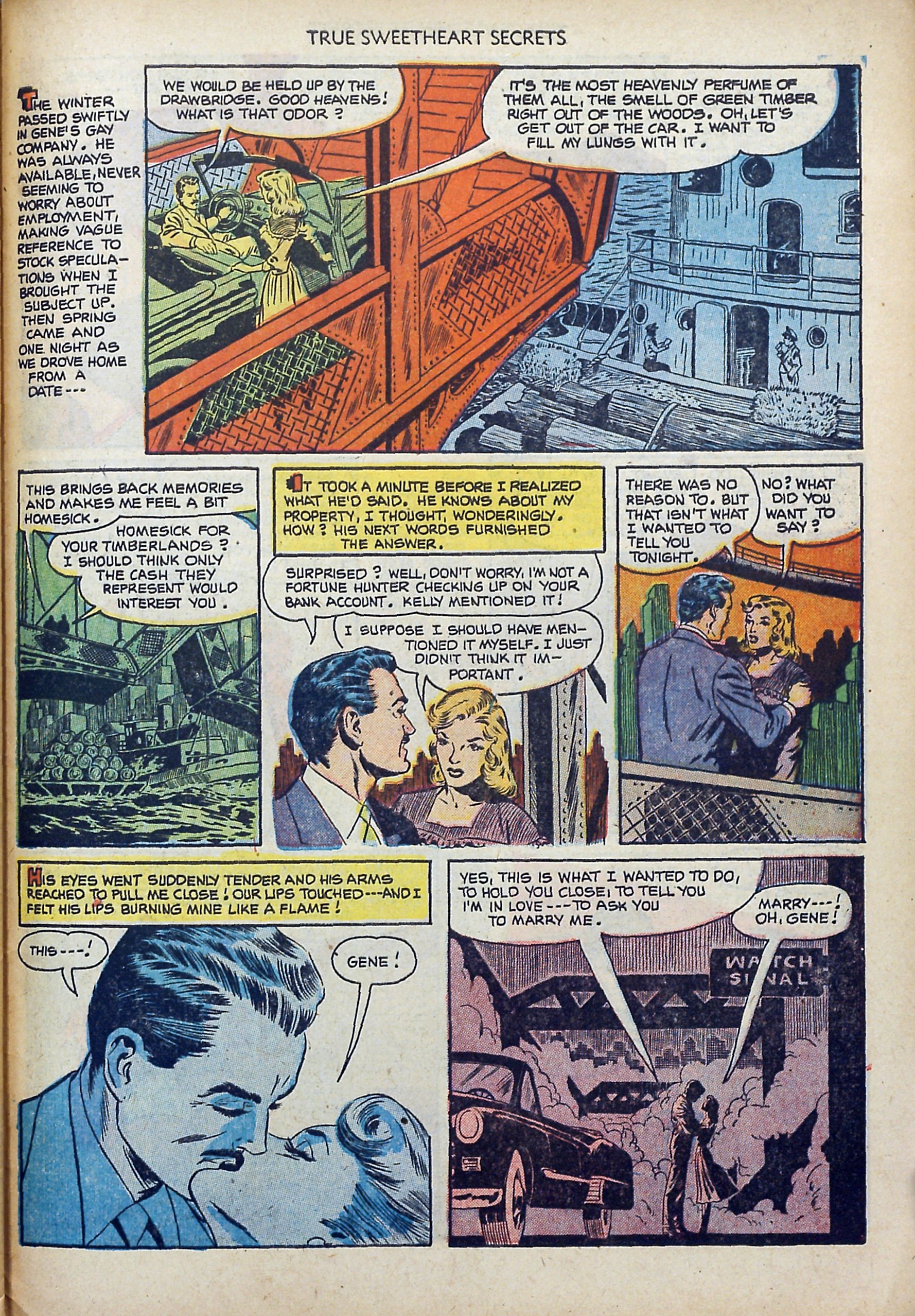 Read online True Sweetheart Secrets comic -  Issue #8 - 31