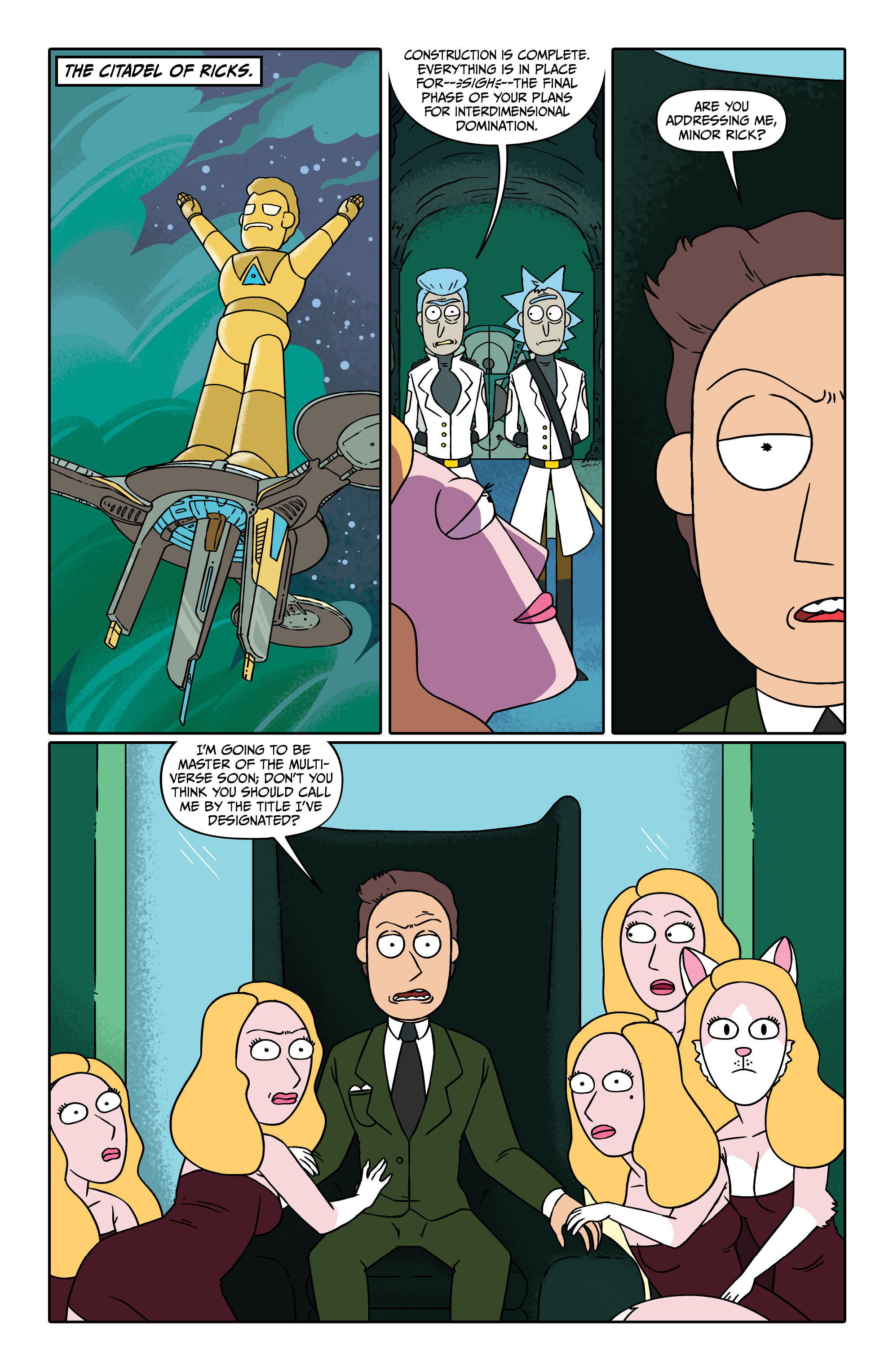 Read online Rick and Morty: Annihilation Tour comic -  Issue # TPB - 55
