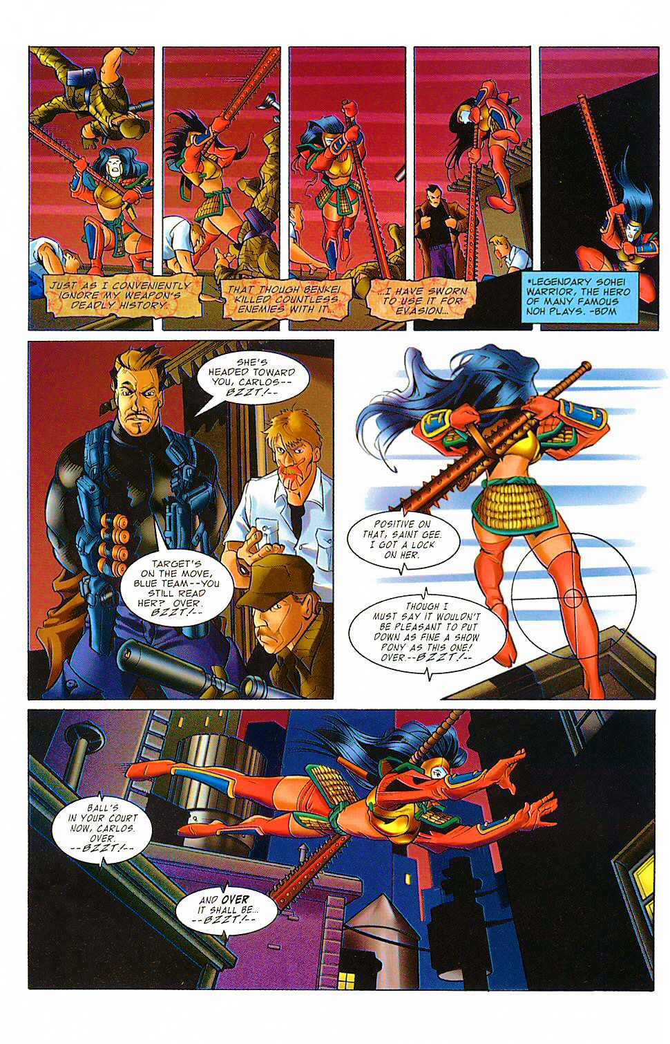 Read online Shi: The Way of the Warrior comic -  Issue #8 - 18