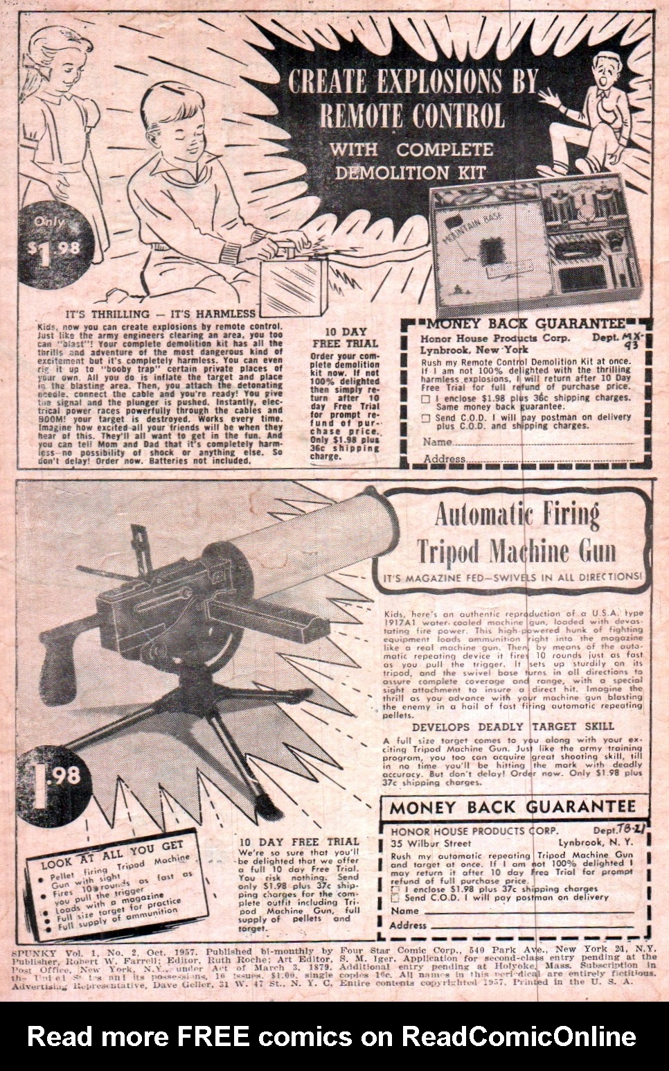 Read online Spunky comic -  Issue #2 - 2