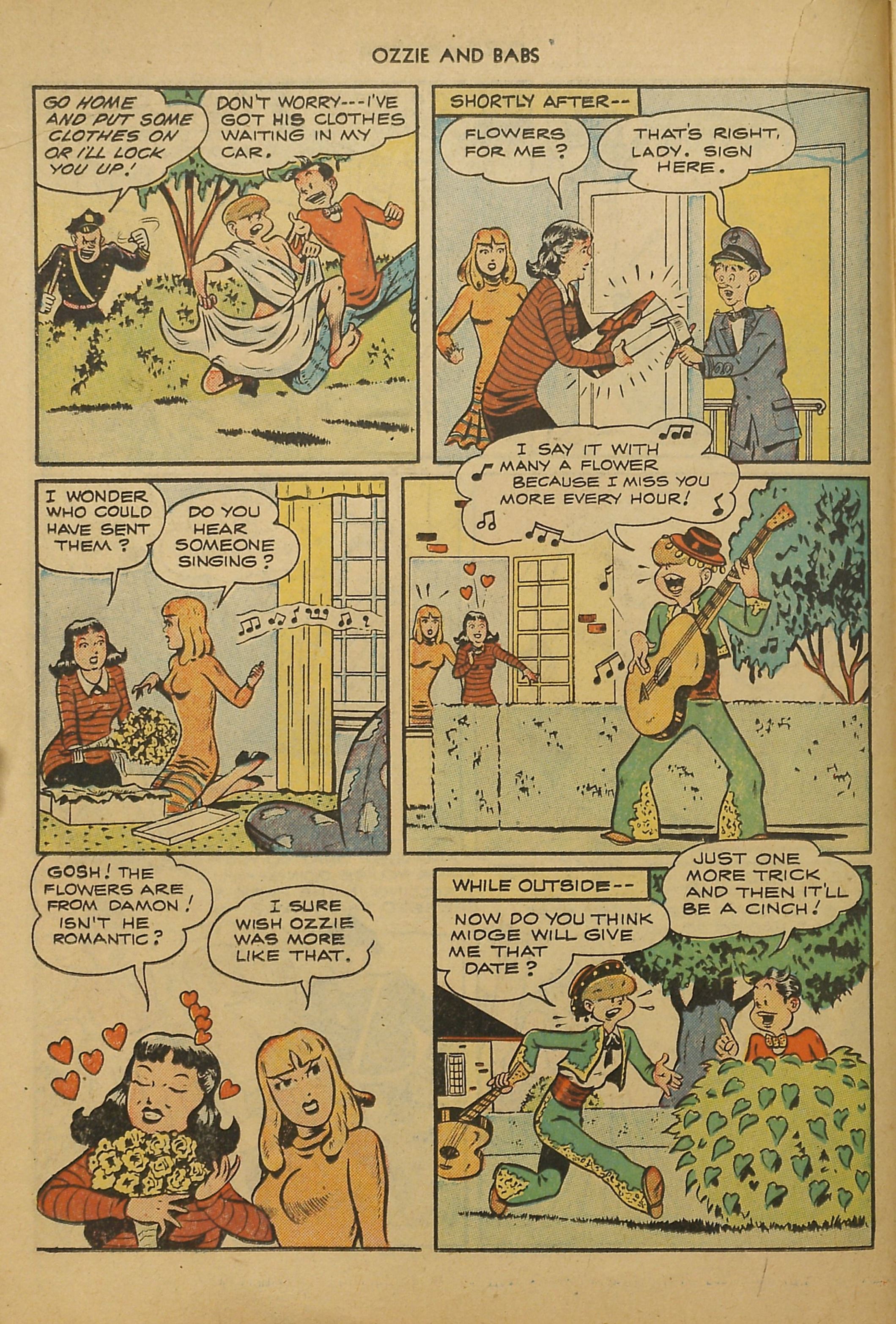 Read online Ozzie And Babs comic -  Issue #2 - 18