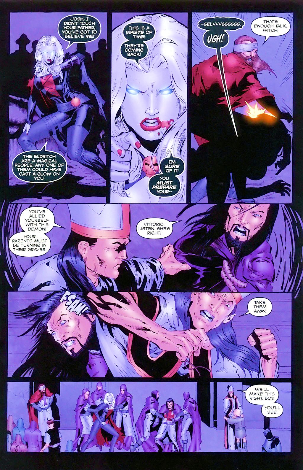Read online Brian Pulido's Medieval Lady Death:  War of the Winds comic -  Issue #2 - 16