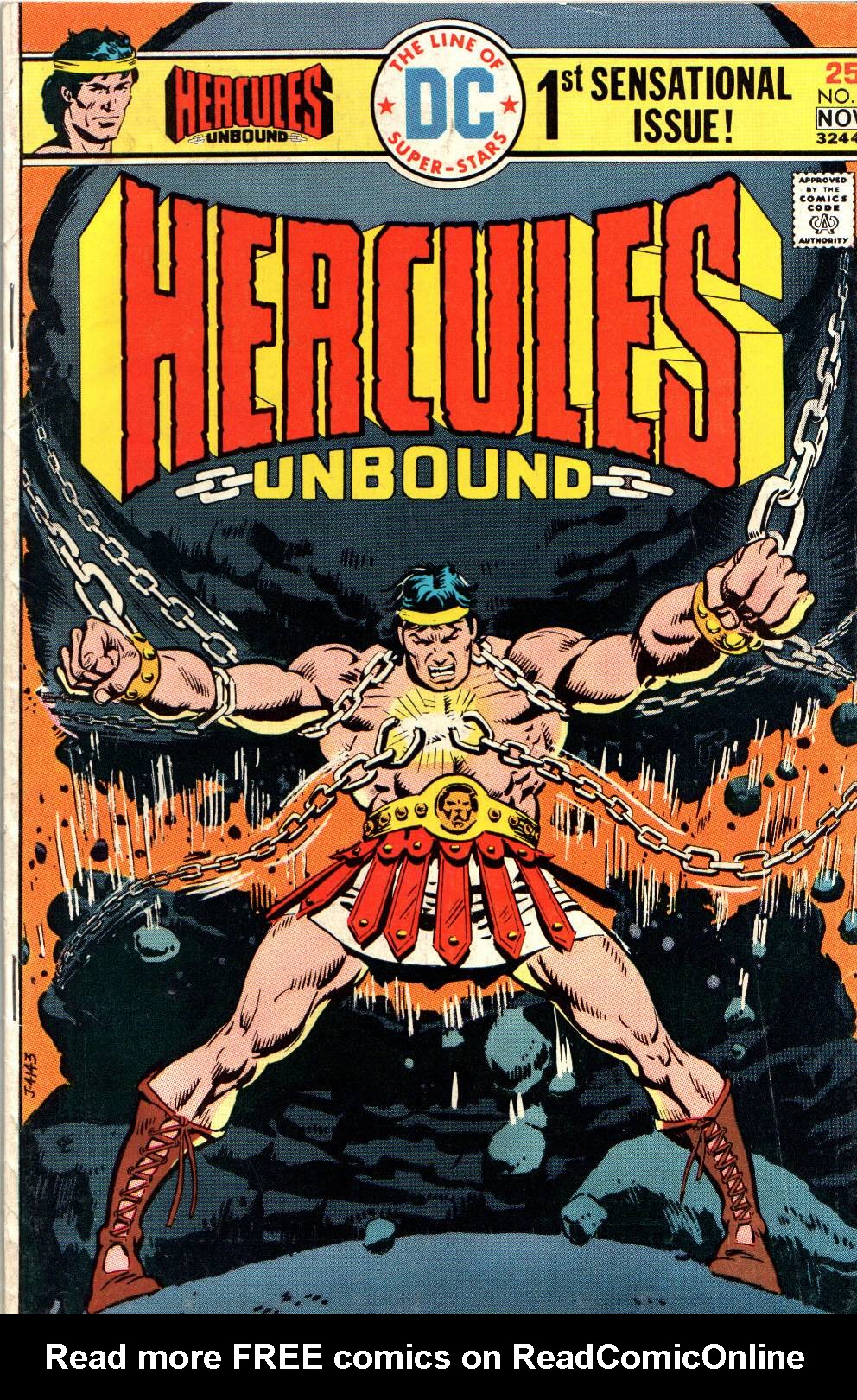 Read online Hercules Unbound comic -  Issue #1 - 1