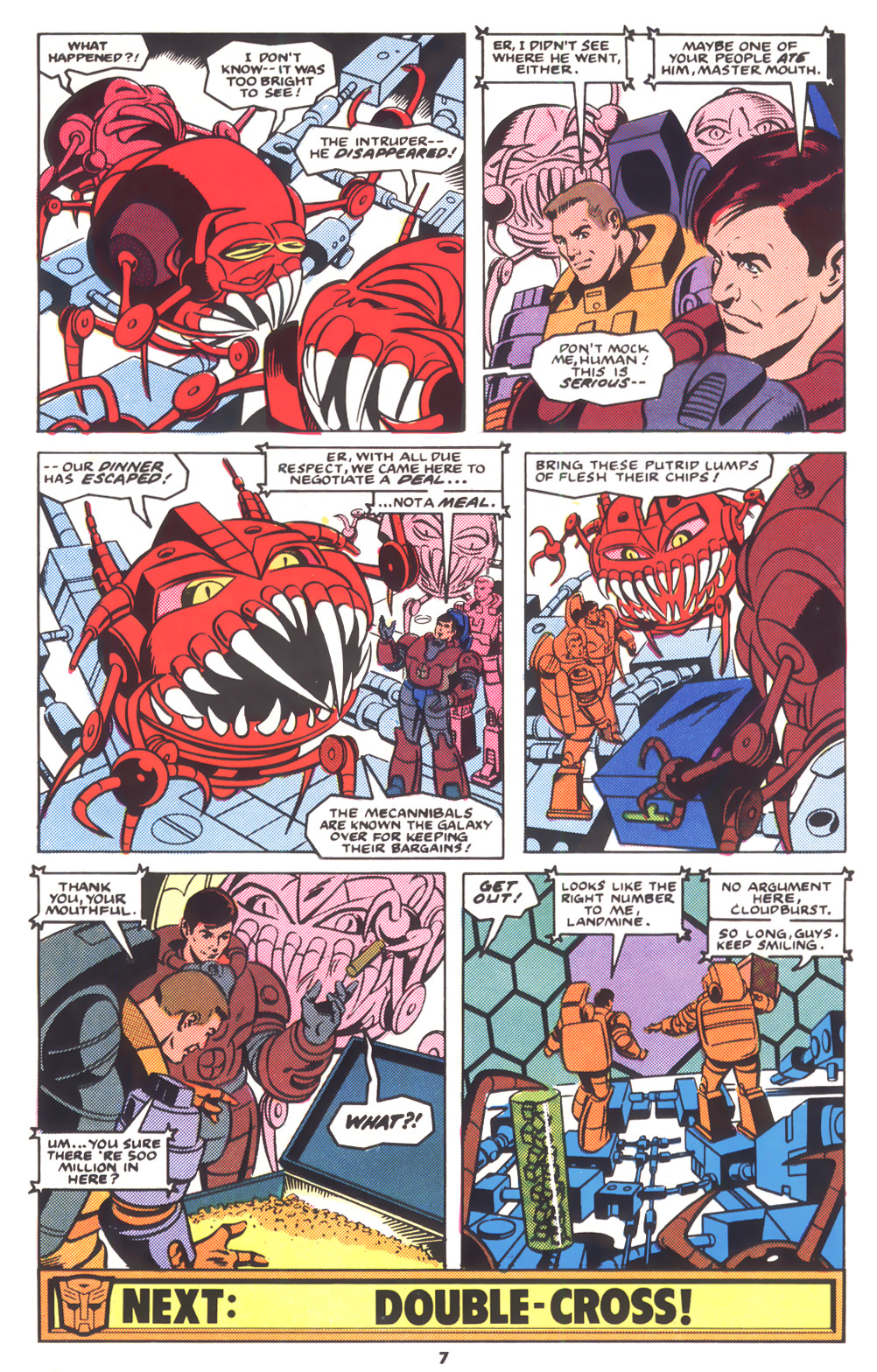 Read online The Transformers (UK) comic -  Issue #215 - 7