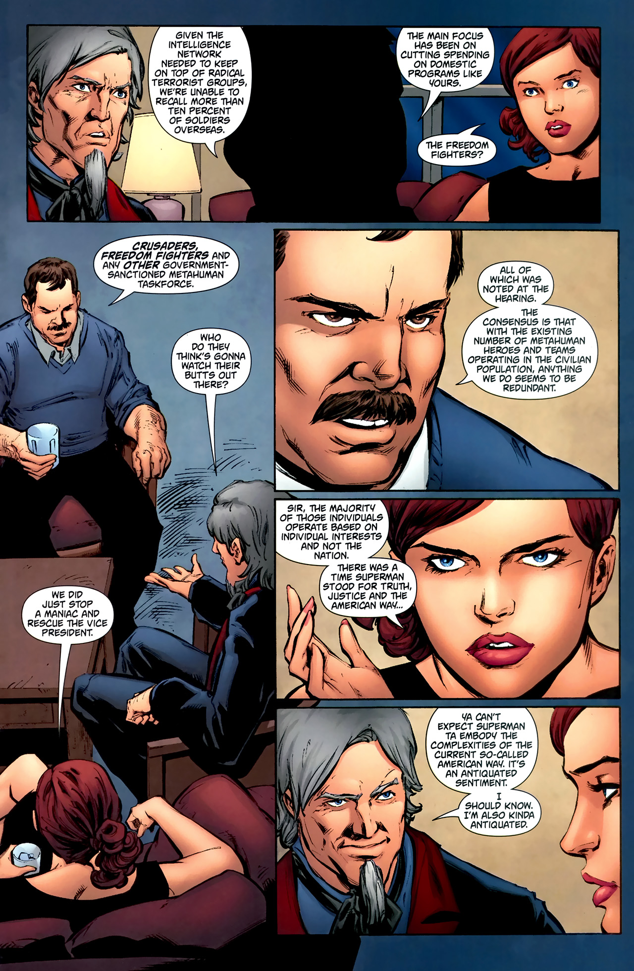 Read online Freedom Fighters (2010) comic -  Issue #8 - 20