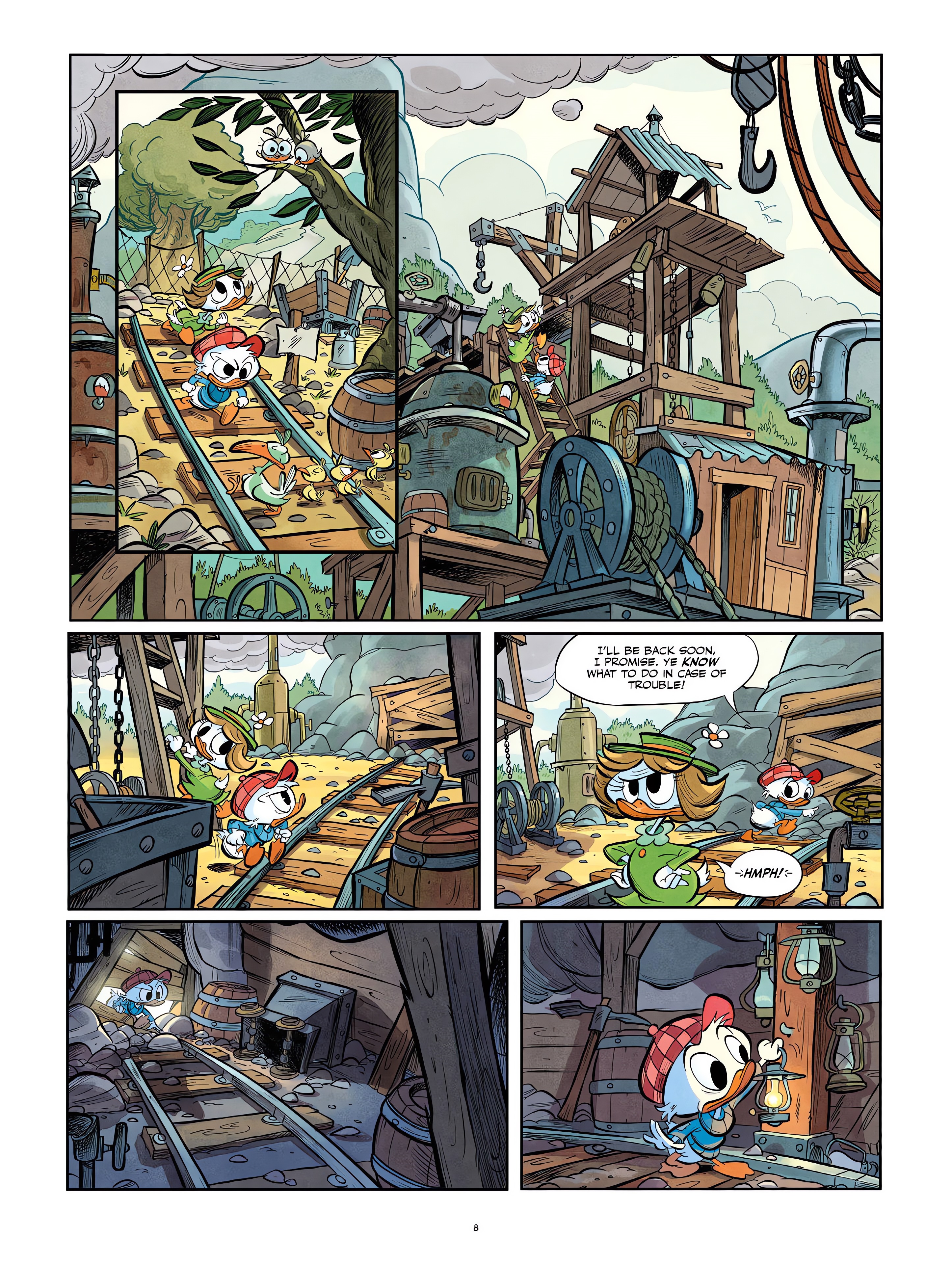 Read online Scrooge McDuck: The Dragon of Glasgow comic -  Issue # Full - 9