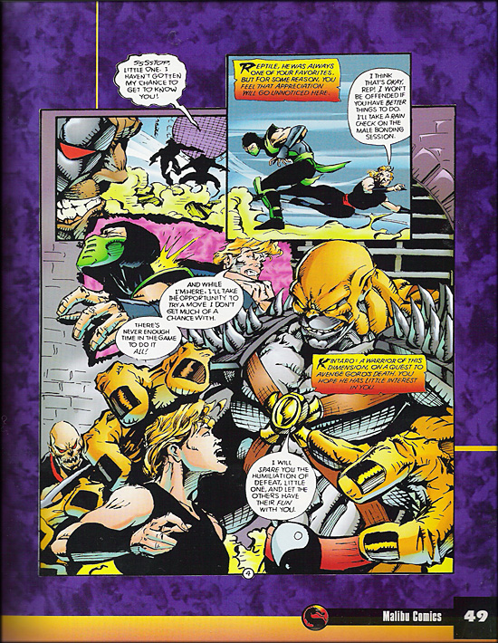 Read online Mortal Kombat Super Book comic -  Issue # Full - 5