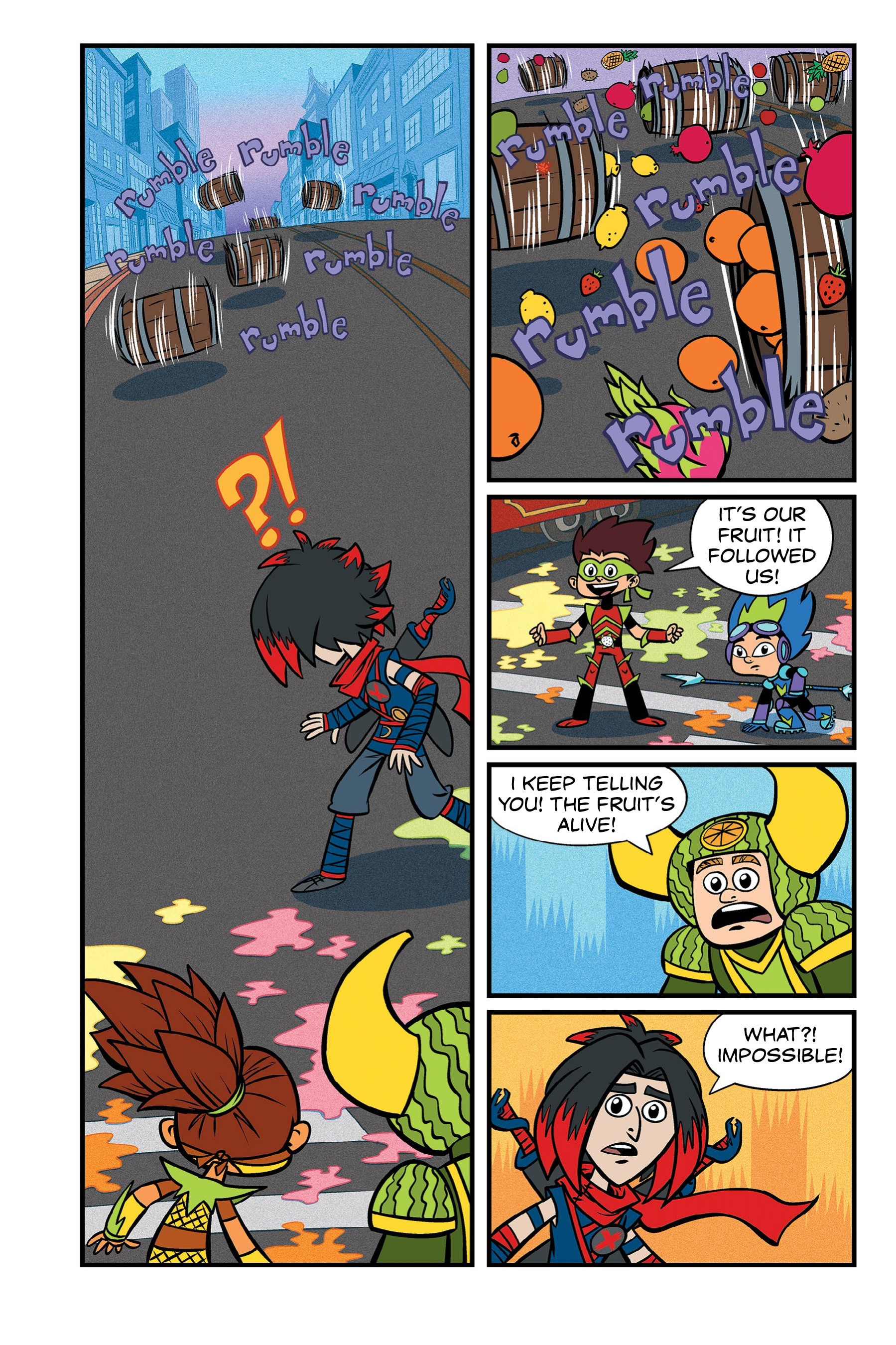 Read online Fruit Ninja: Frenzy Force comic -  Issue # TPB - 64