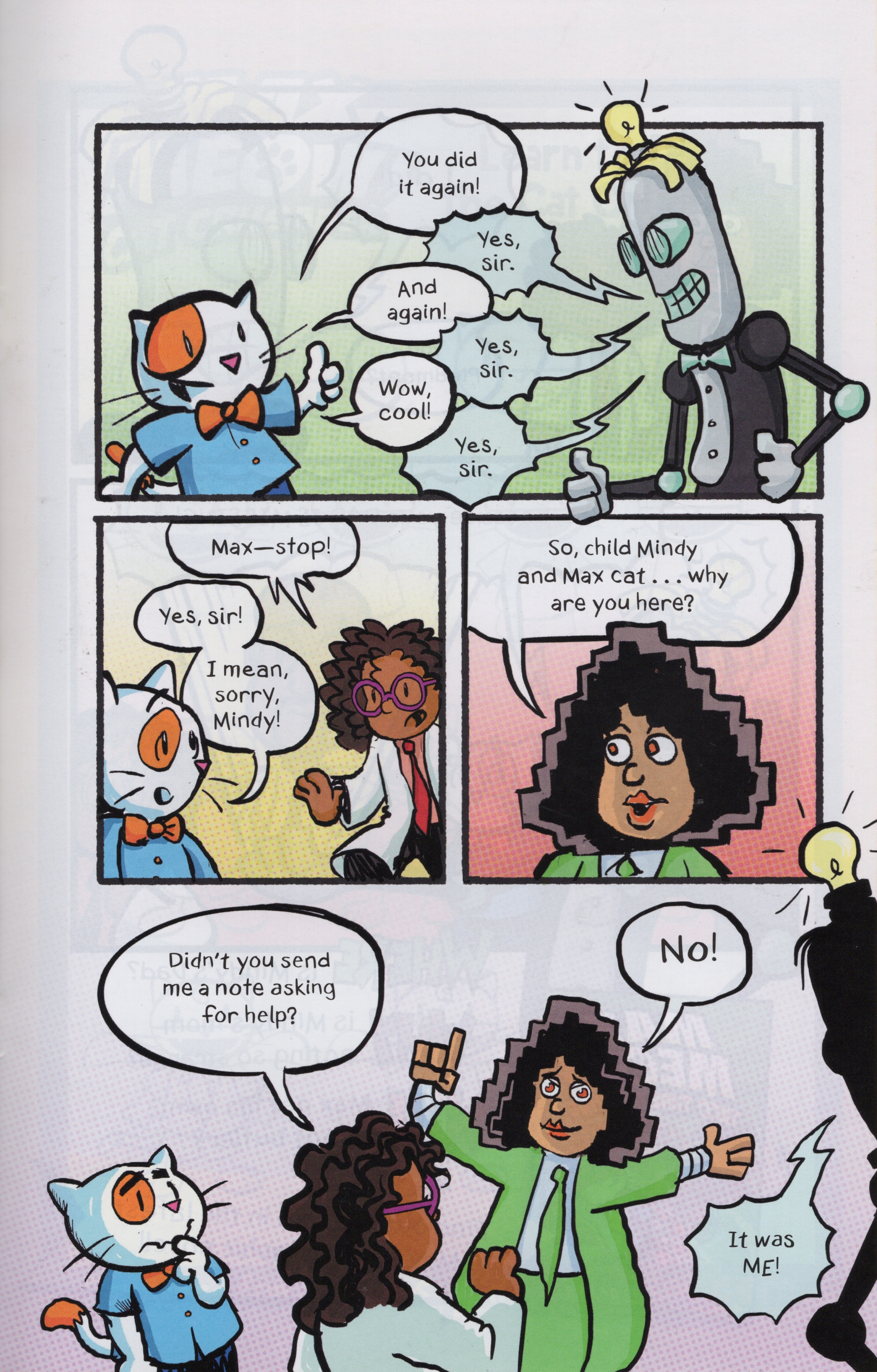 Read online Free Comic Book Day 2022 comic -  Issue # Penguin Random House Max Meow Cat On The Street - 25