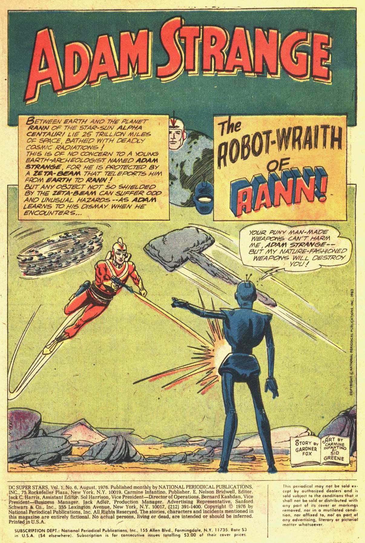 Read online DC Super Stars comic -  Issue #6 - 2