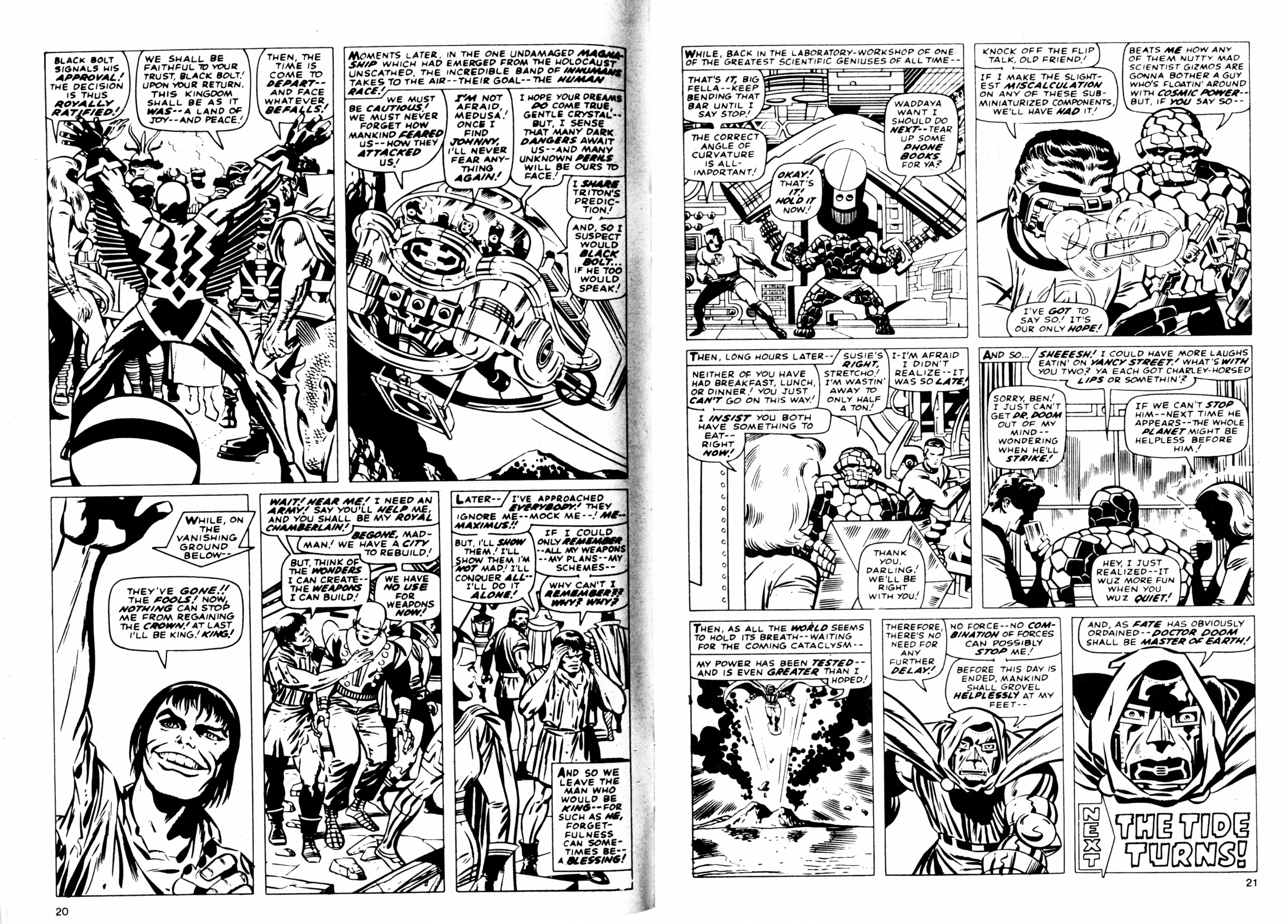 Read online Fantastic Four Pocket Book comic -  Issue #9 - 12