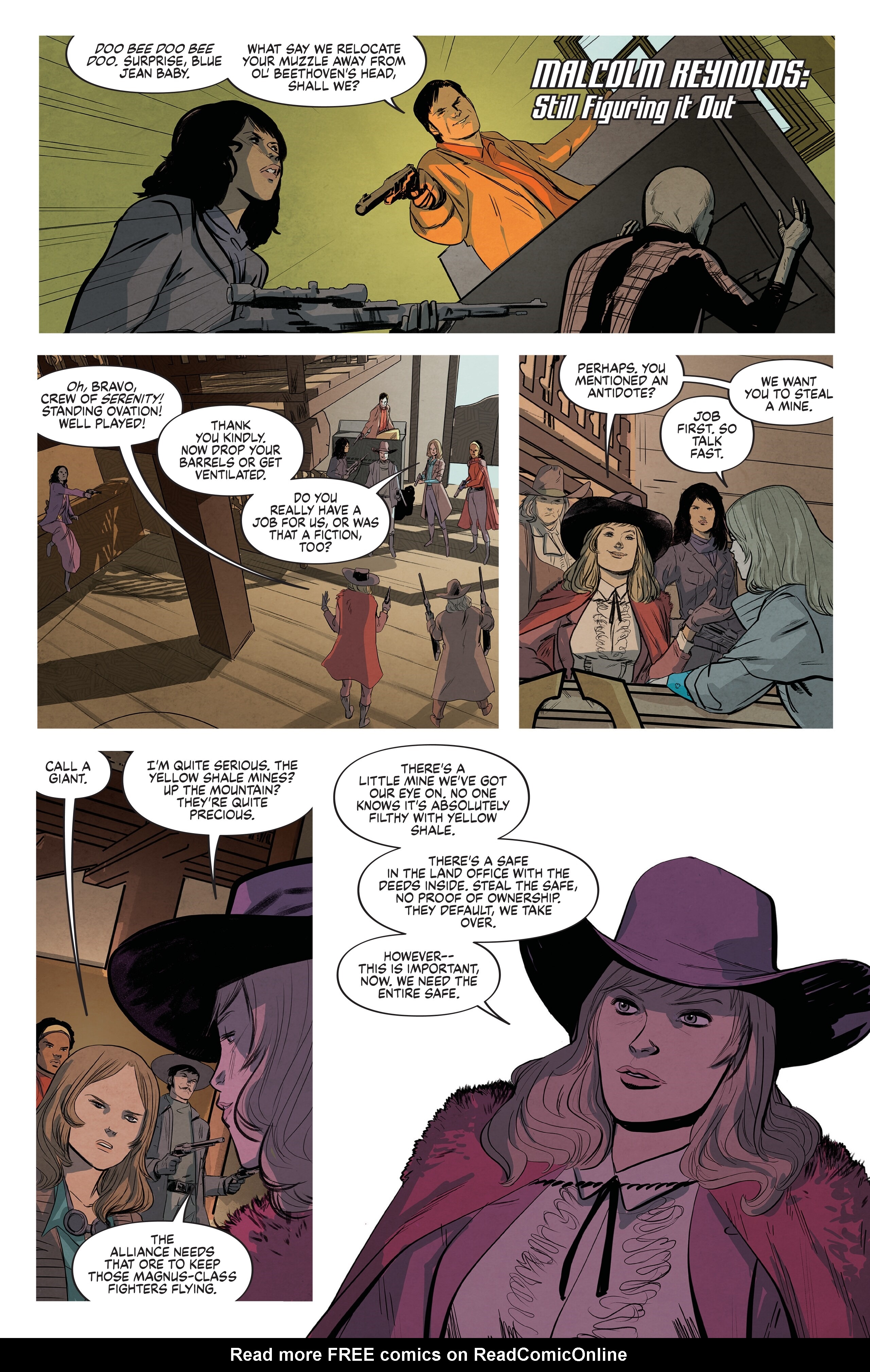 Read online Firefly: The Fall Guys comic -  Issue #1 - 7