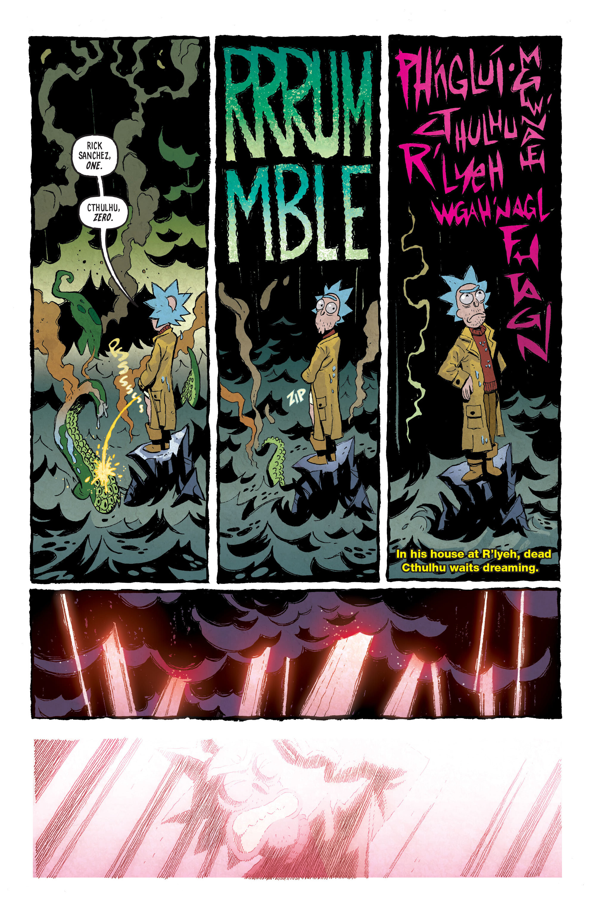Read online Rick and Morty: vs. Cthulhu comic -  Issue # TPB - 92