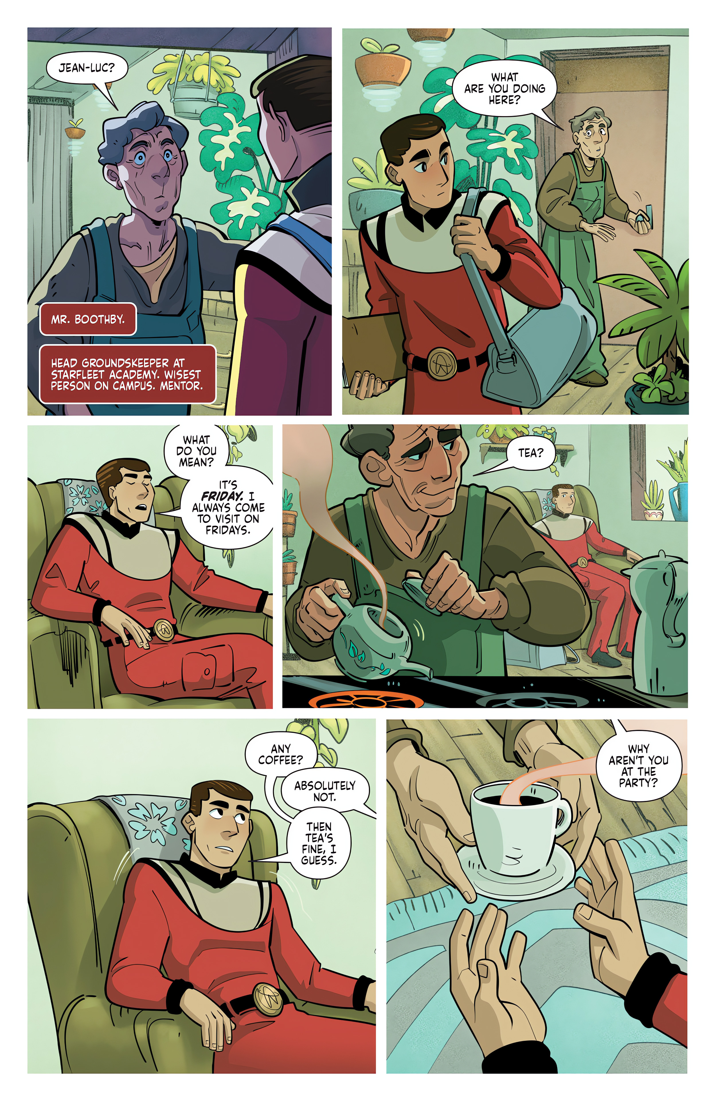 Read online Star Trek: Picard's Academy comic -  Issue #1 - 13