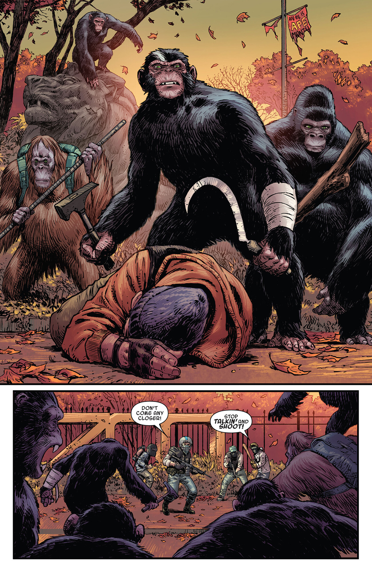 Read online Planet of the Apes (2023) comic -  Issue #5 - 3