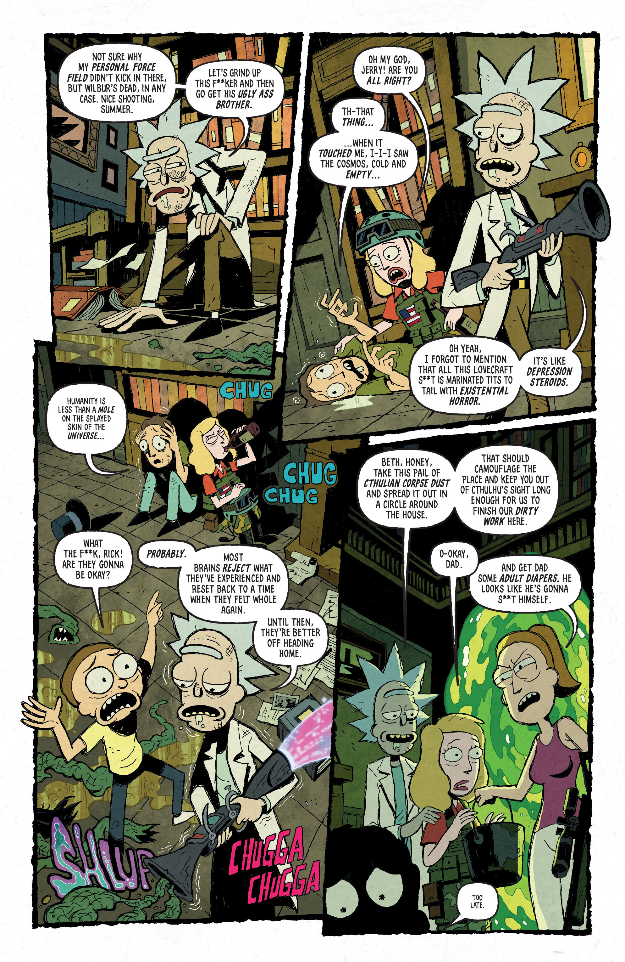 Read online Rick and Morty: vs. Cthulhu comic -  Issue # TPB - 20