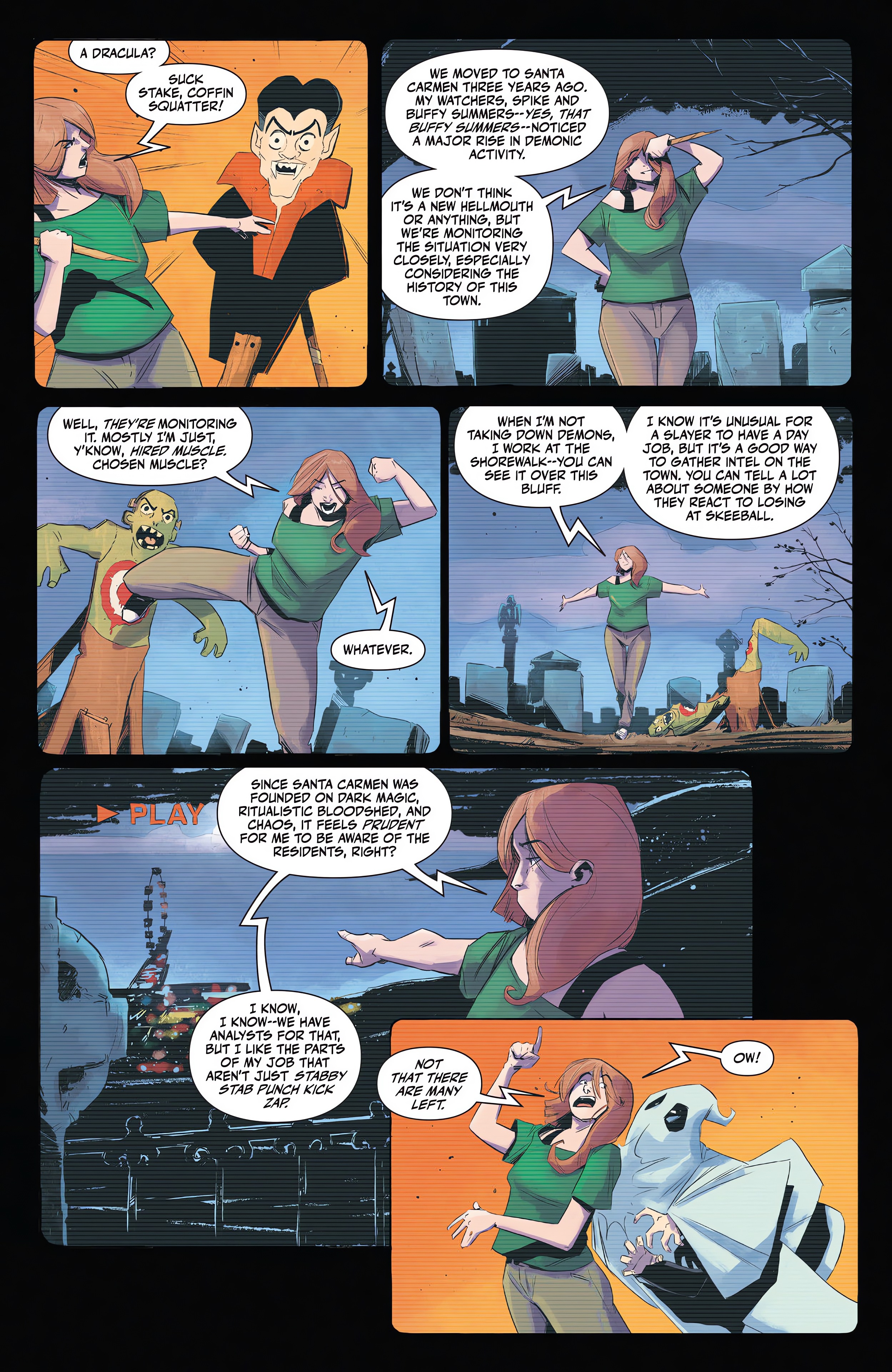 Read online Buffy the Last Vampire Slayer (2023) comic -  Issue #1 - 4