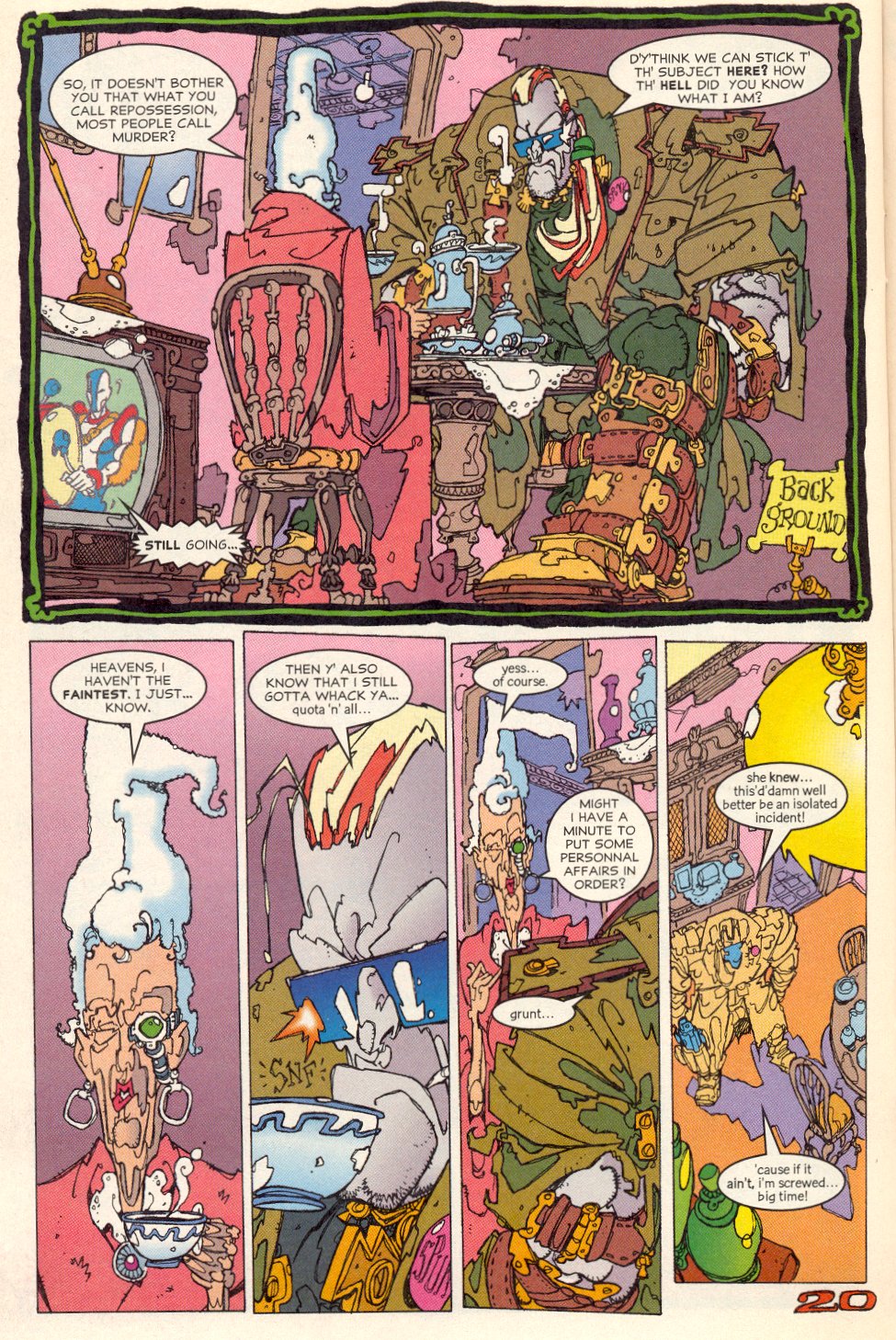 Read online Trencher comic -  Issue #1 - 22