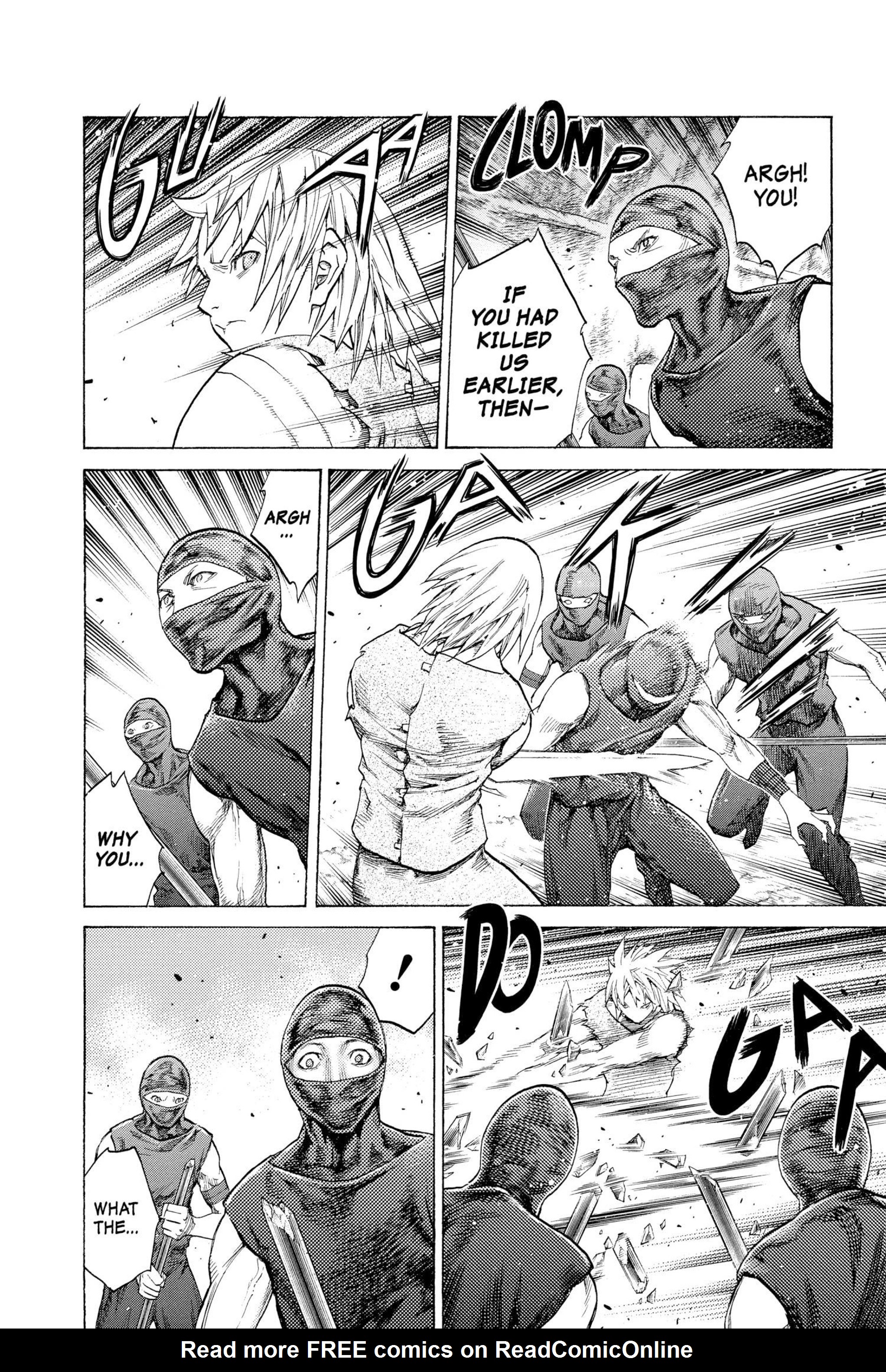 Read online Claymore comic -  Issue #21 - 137