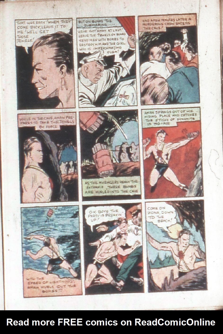 Read online Amazing Man Comics comic -  Issue #14 - 13