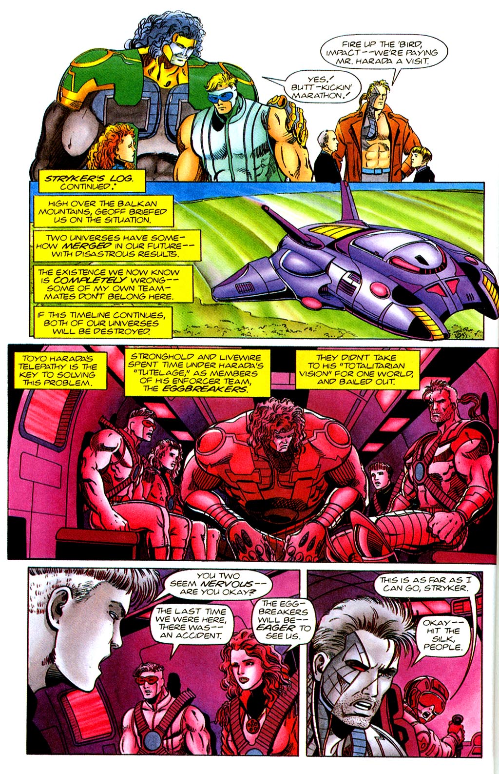 Read online Deathmate comic -  Issue # Blue - 16