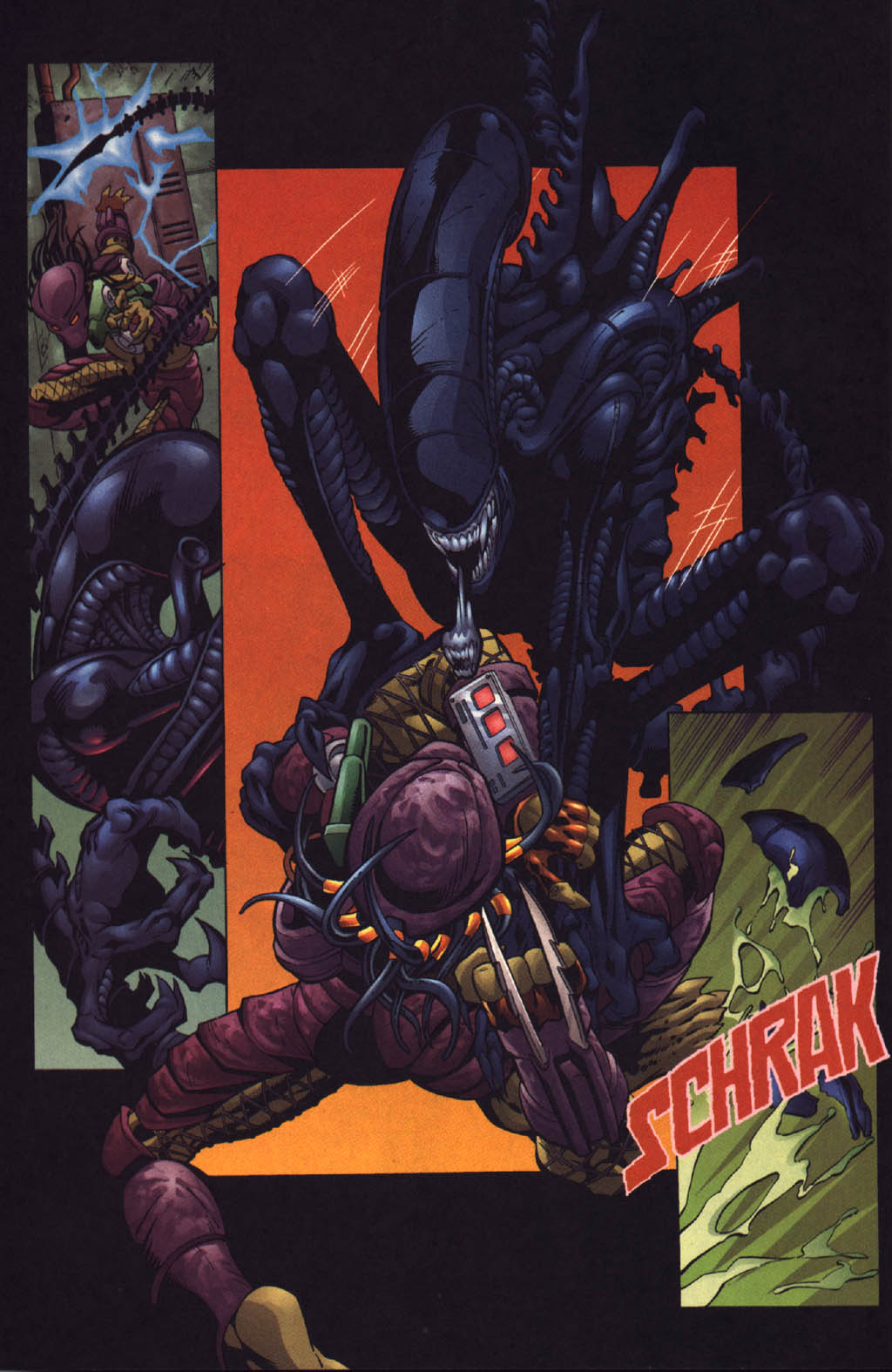 Read online Aliens vs. Predator: Xenogenesis comic -  Issue #1 - 26