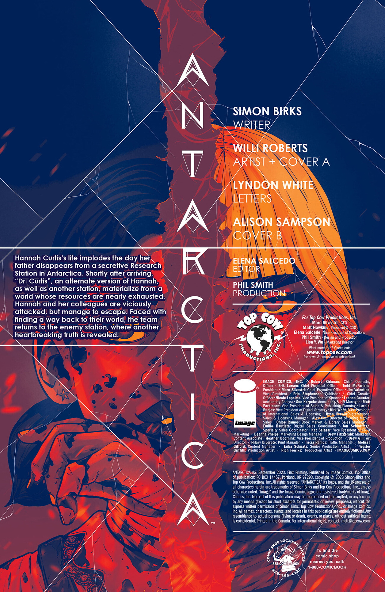 Read online Antarctica comic -  Issue #3 - 2