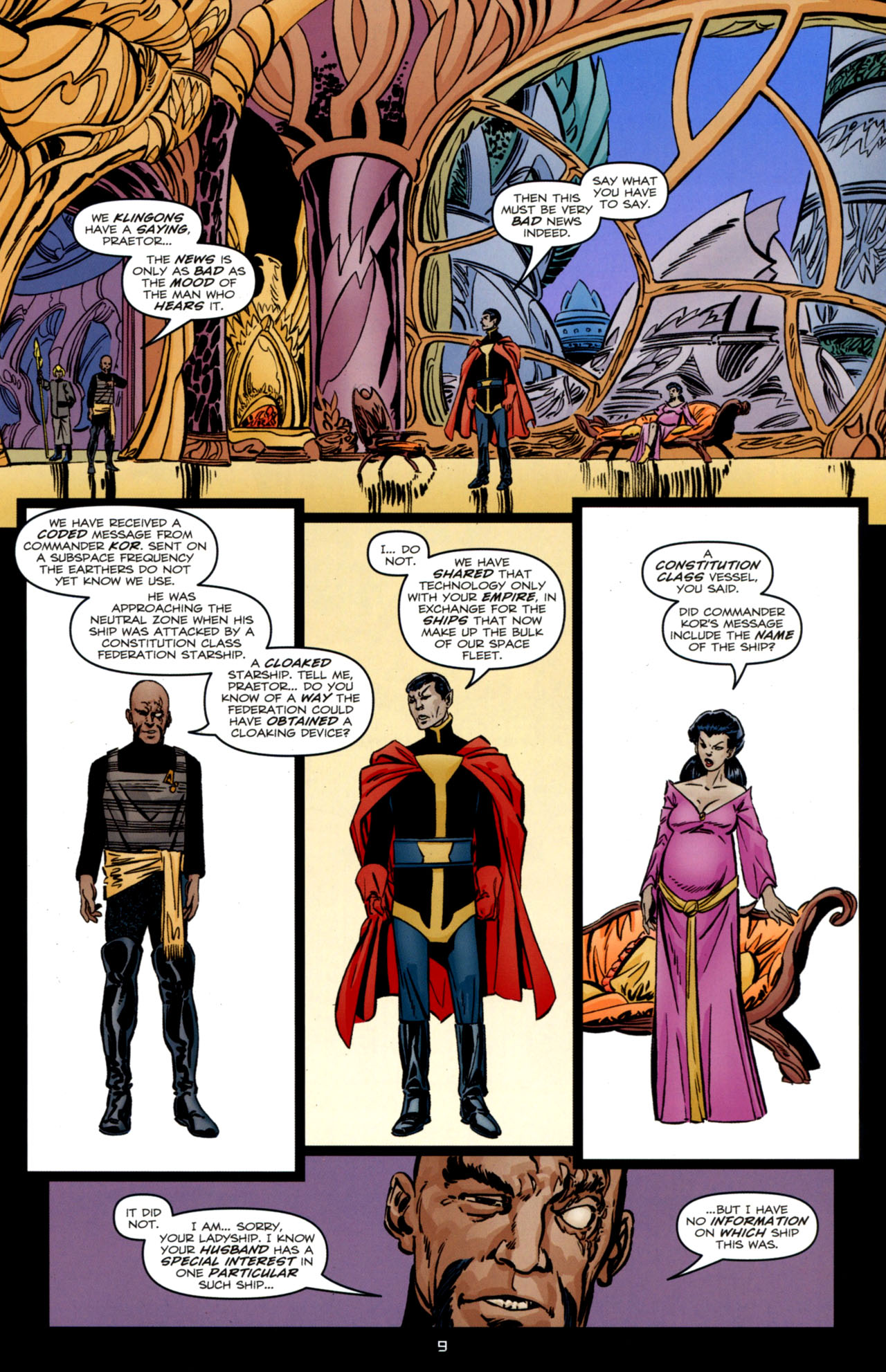 Read online Star Trek: Romulans Schism comic -  Issue #1 - 9