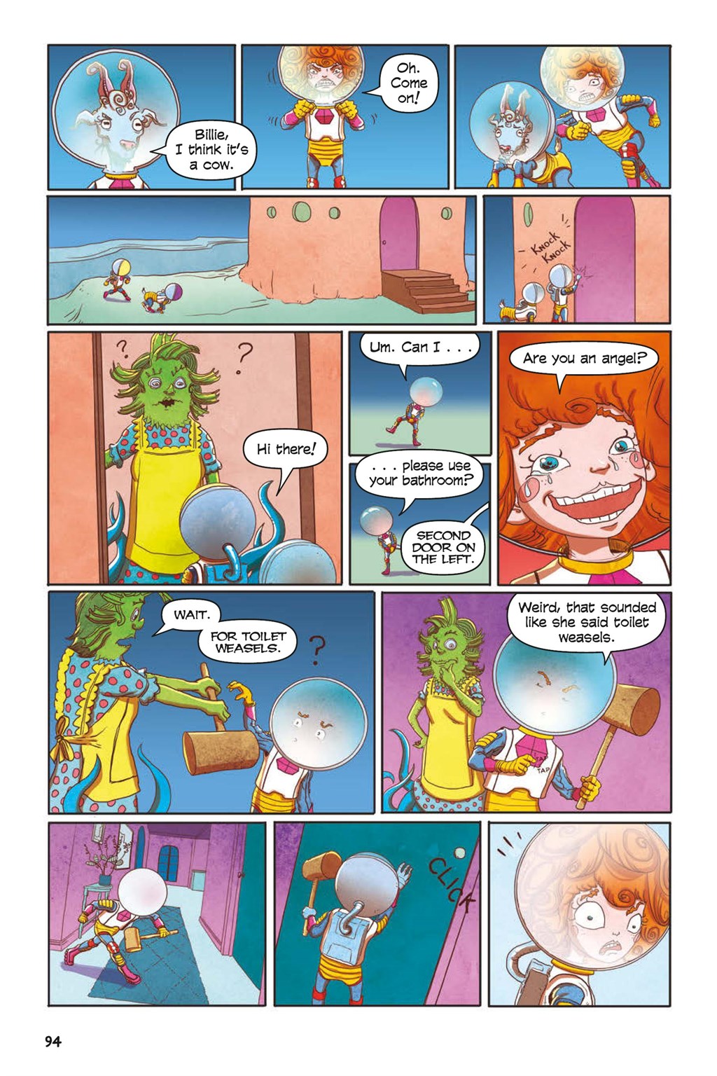 Read online Billie Blaster and the Robot Army From Outer Space comic -  Issue # TPB (Part 2) - 5