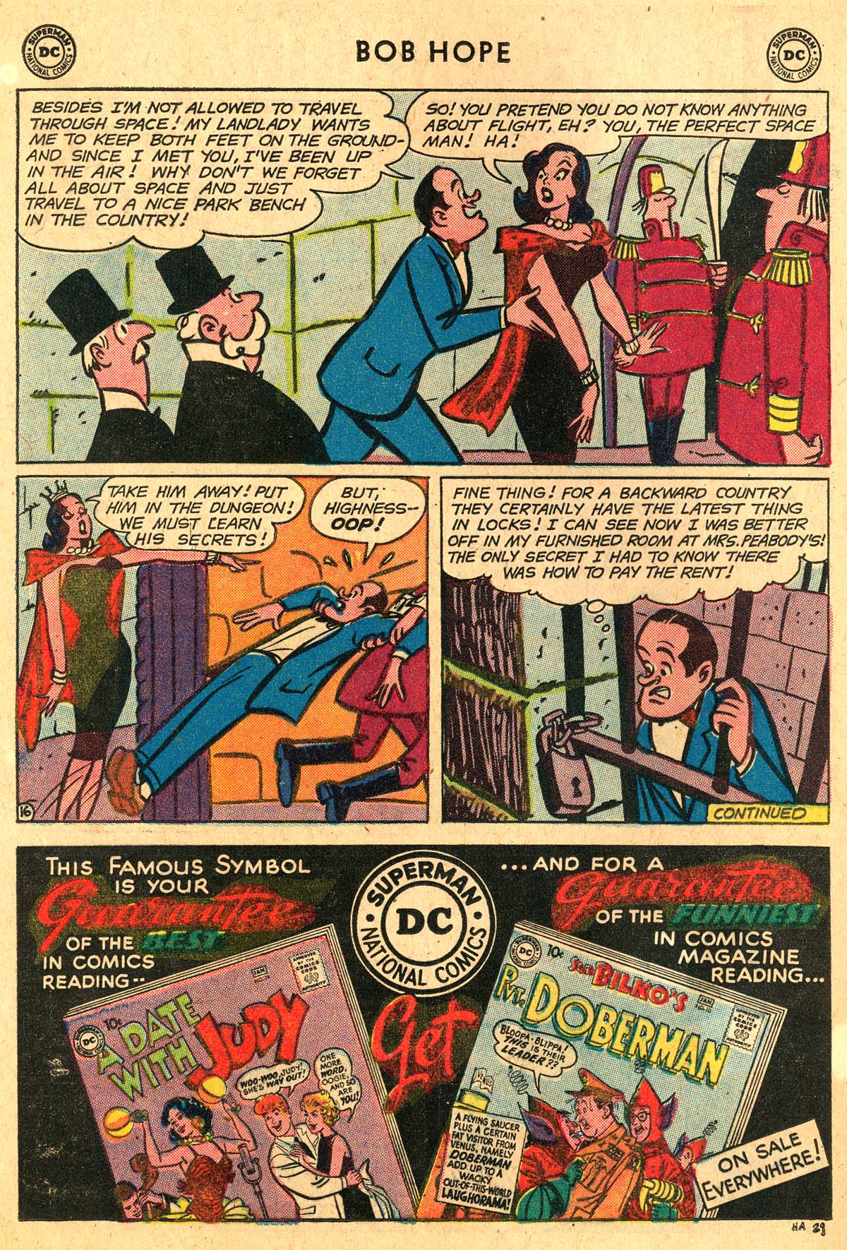 Read online The Adventures of Bob Hope comic -  Issue #60 - 20