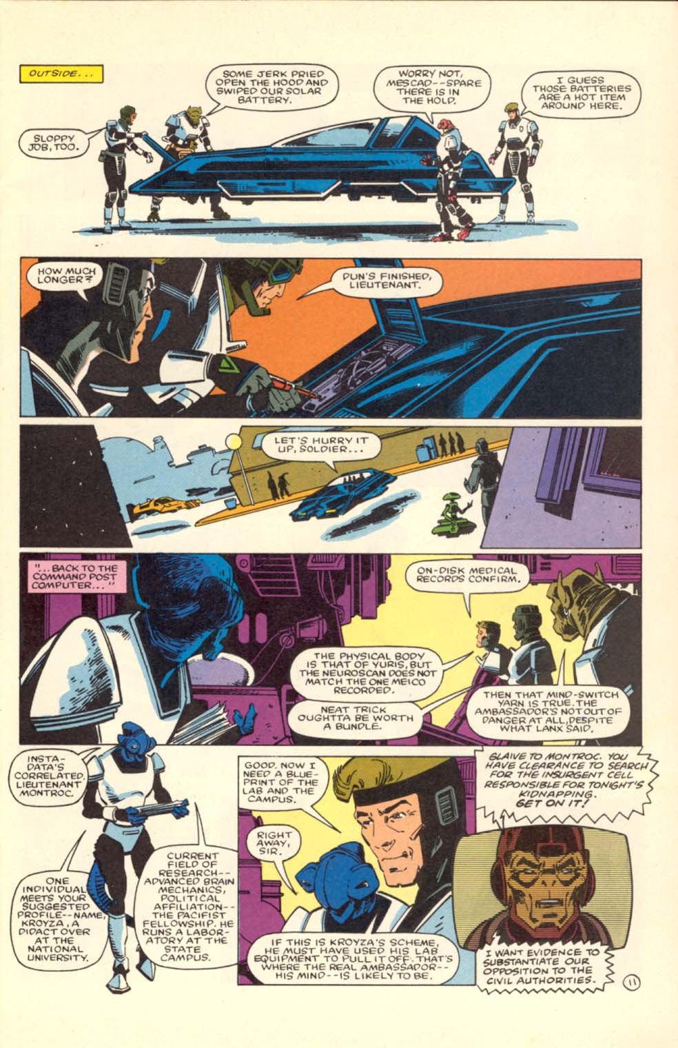 Read online Alien Legion comic -  Issue #3 - 13
