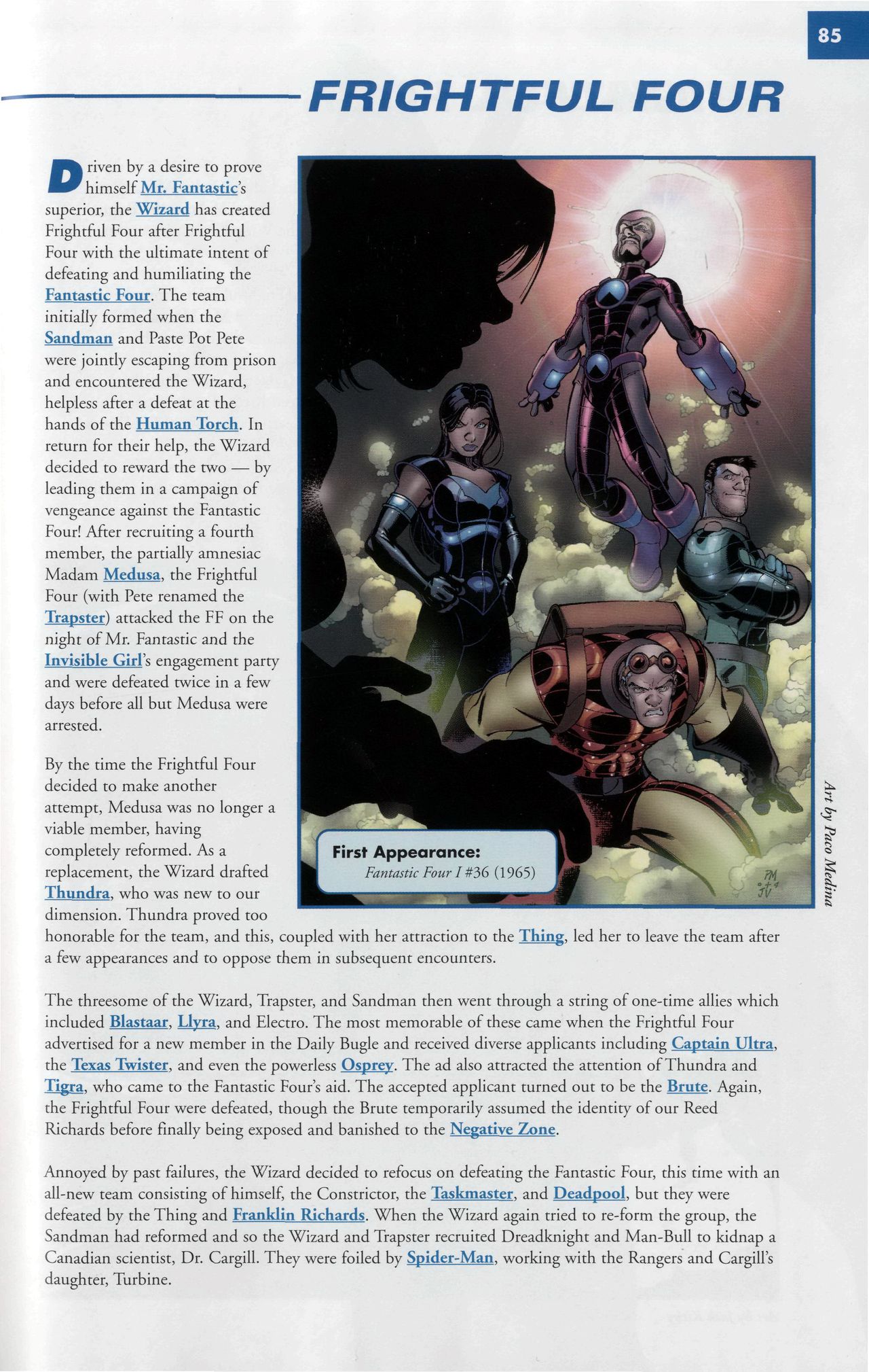 Read online Marvel Encyclopedia comic -  Issue # TPB 6 - 88