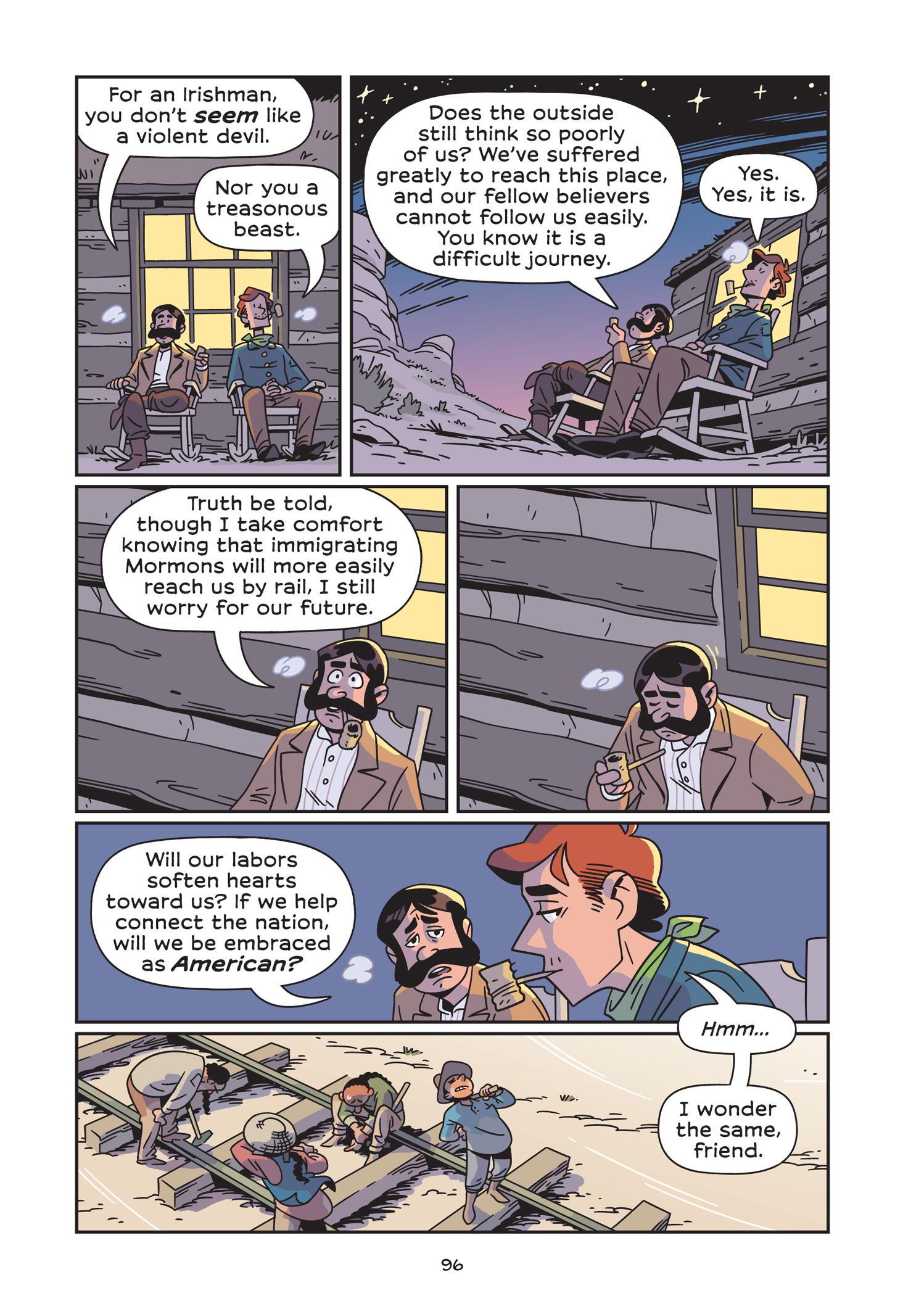 Read online History Comics comic -  Issue # The Transcontinental Railroad - 105