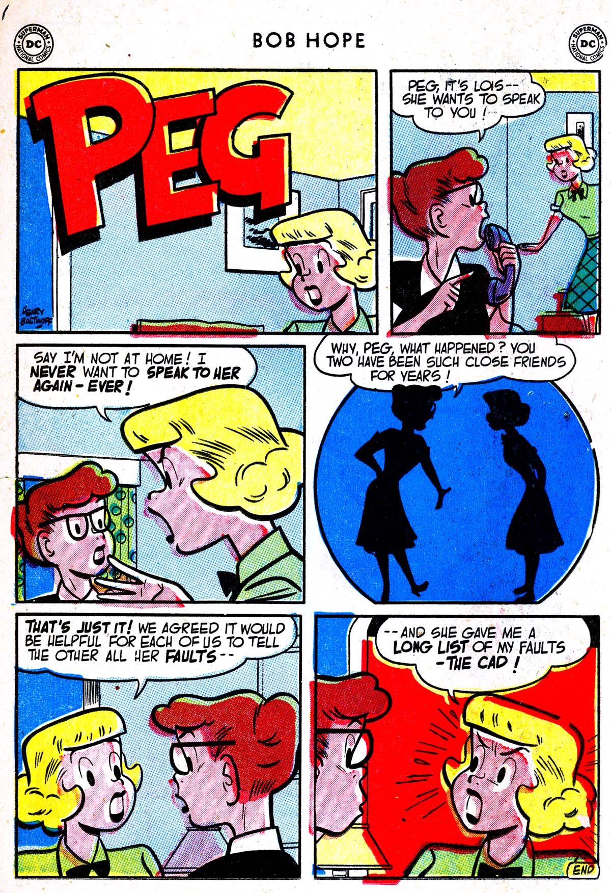 Read online The Adventures of Bob Hope comic -  Issue #29 - 25