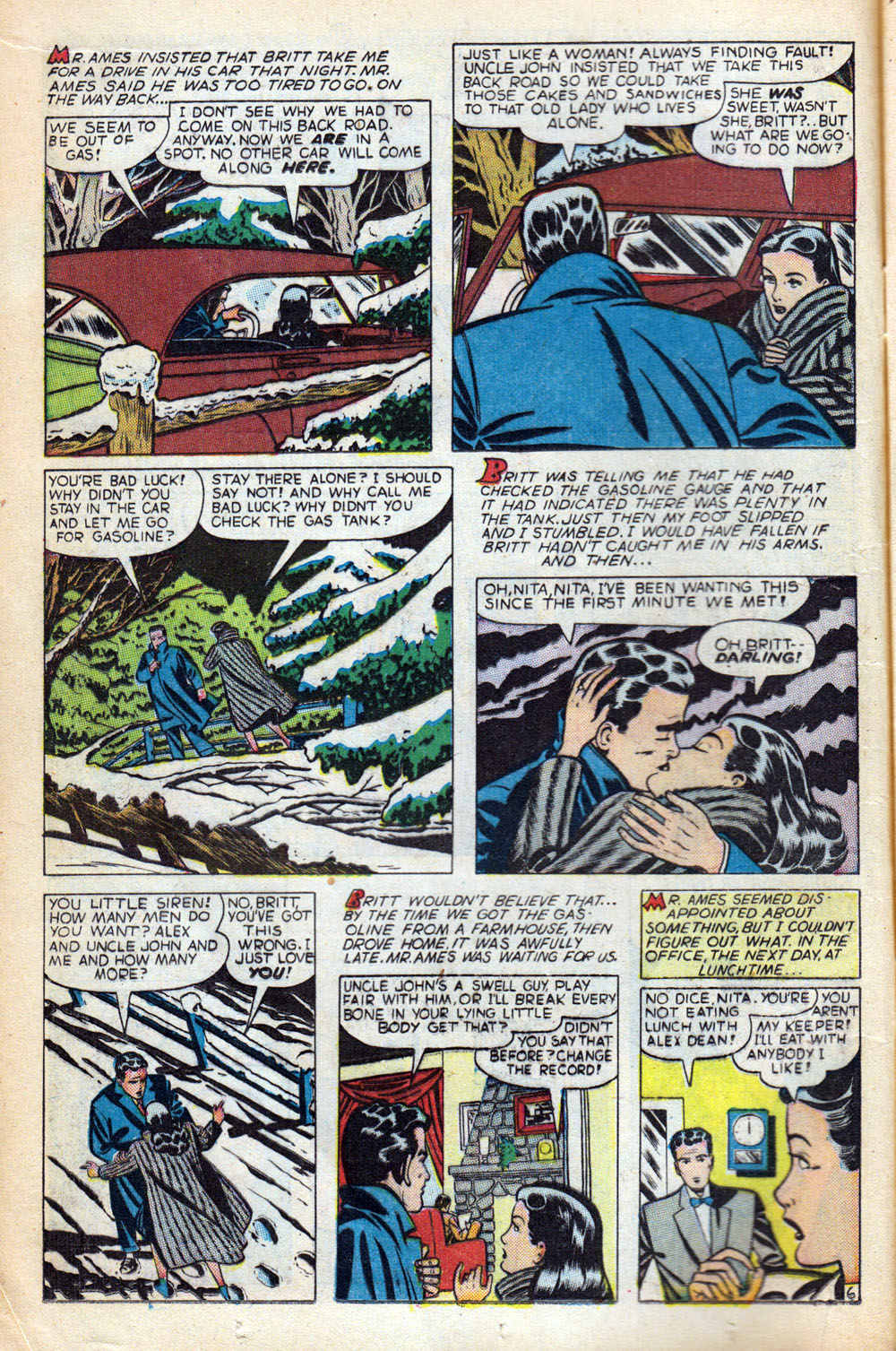 Read online Glamorous Romances comic -  Issue #44 - 16