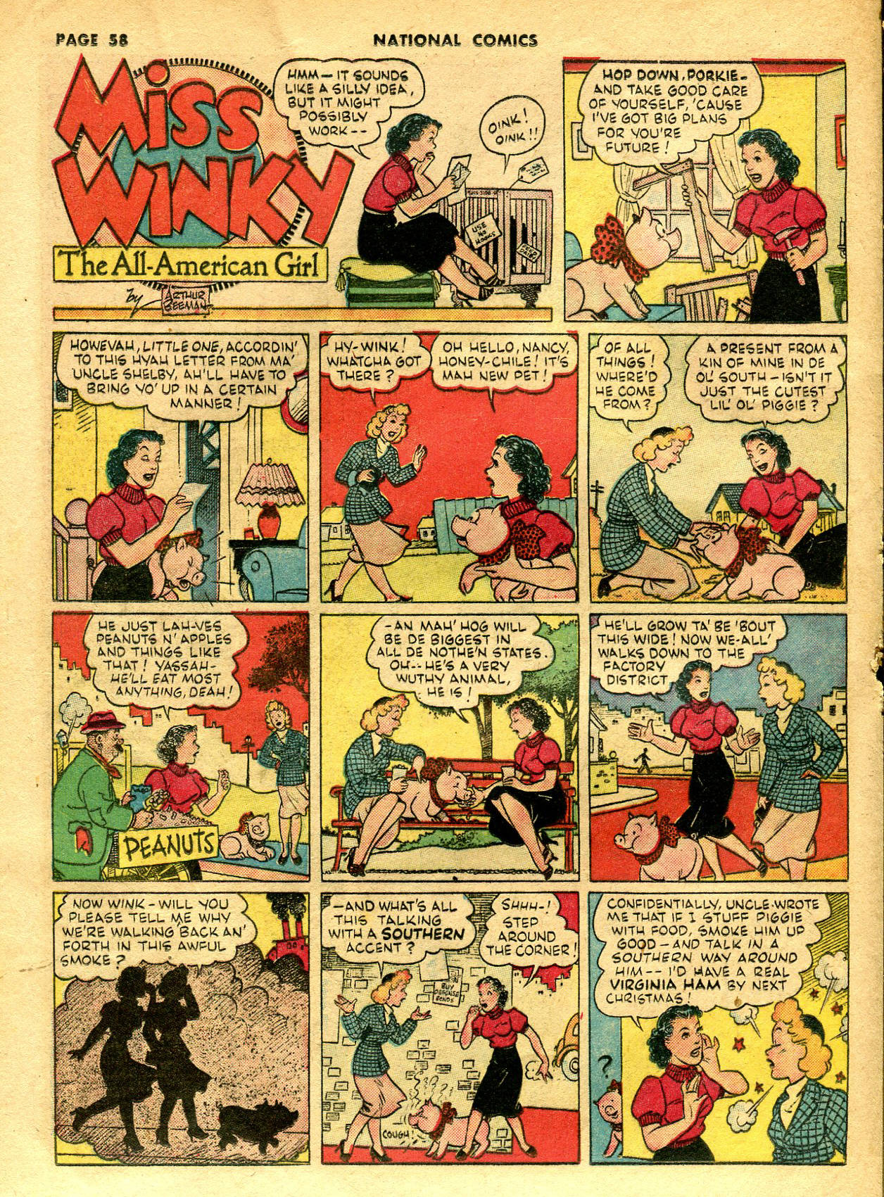 Read online National Comics comic -  Issue #23 - 60