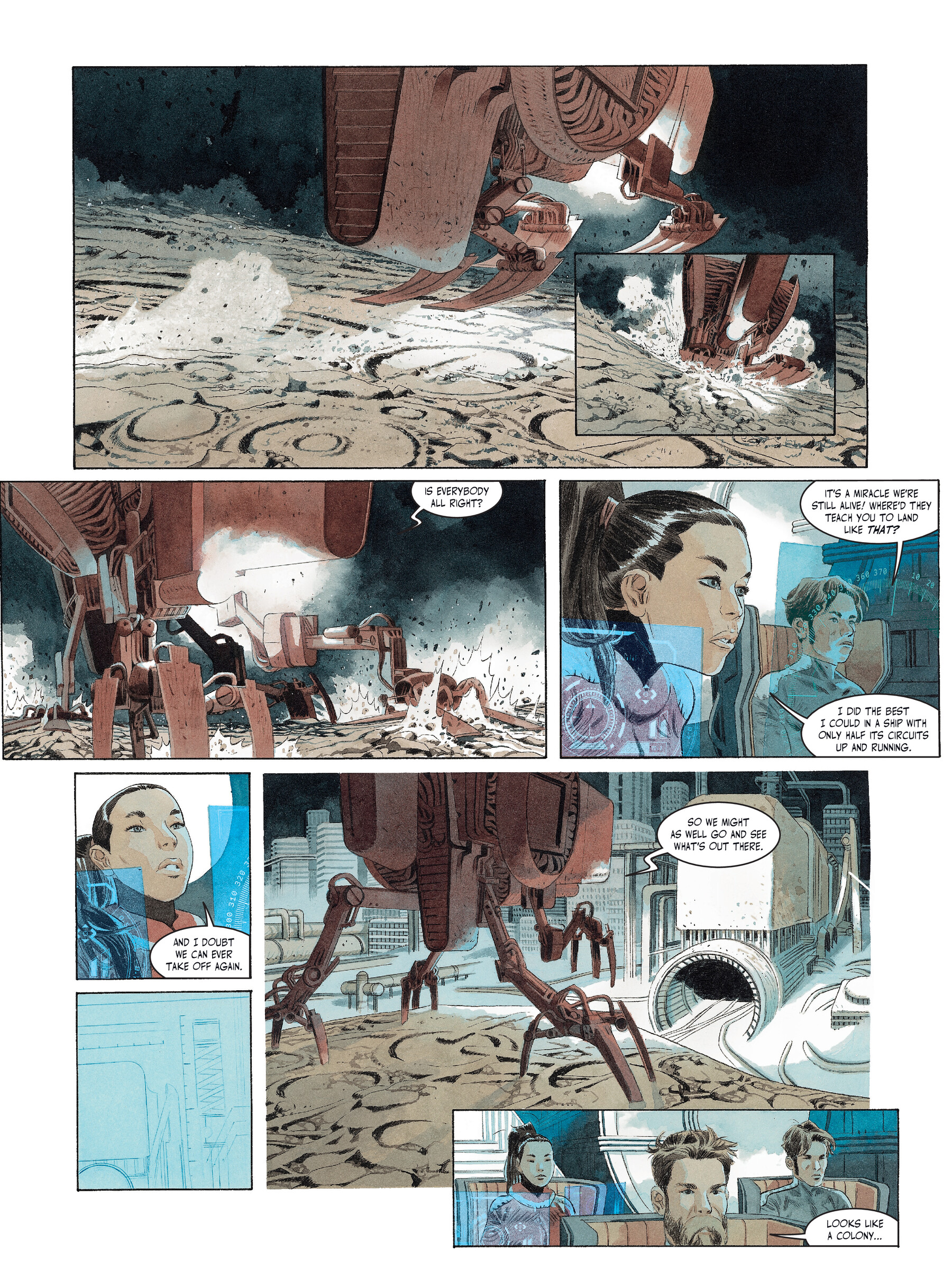 Read online Project ARKA: Into the Dark Unknown comic -  Issue # TPB - 37