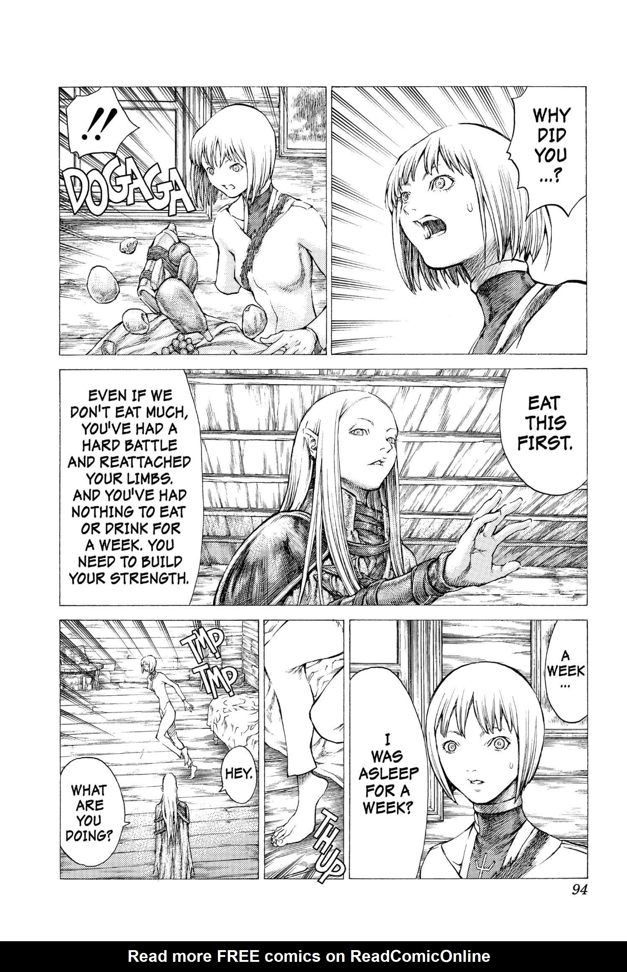 Read online Claymore comic -  Issue #7 - 87