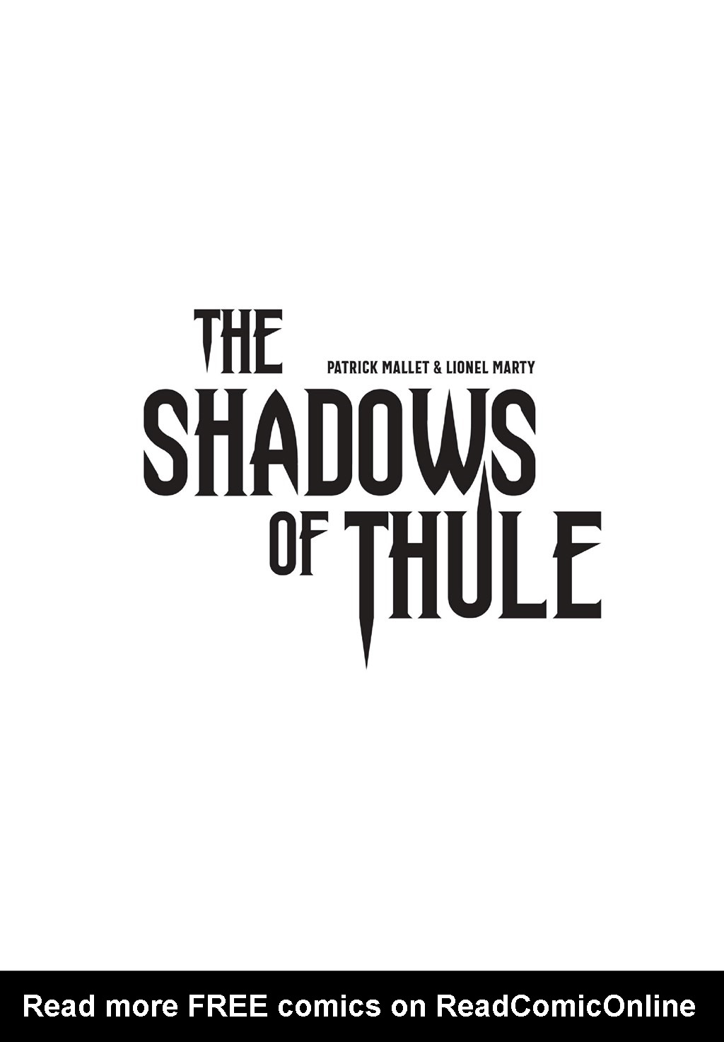 Read online The Shadows of Thule comic -  Issue # TPB - 2