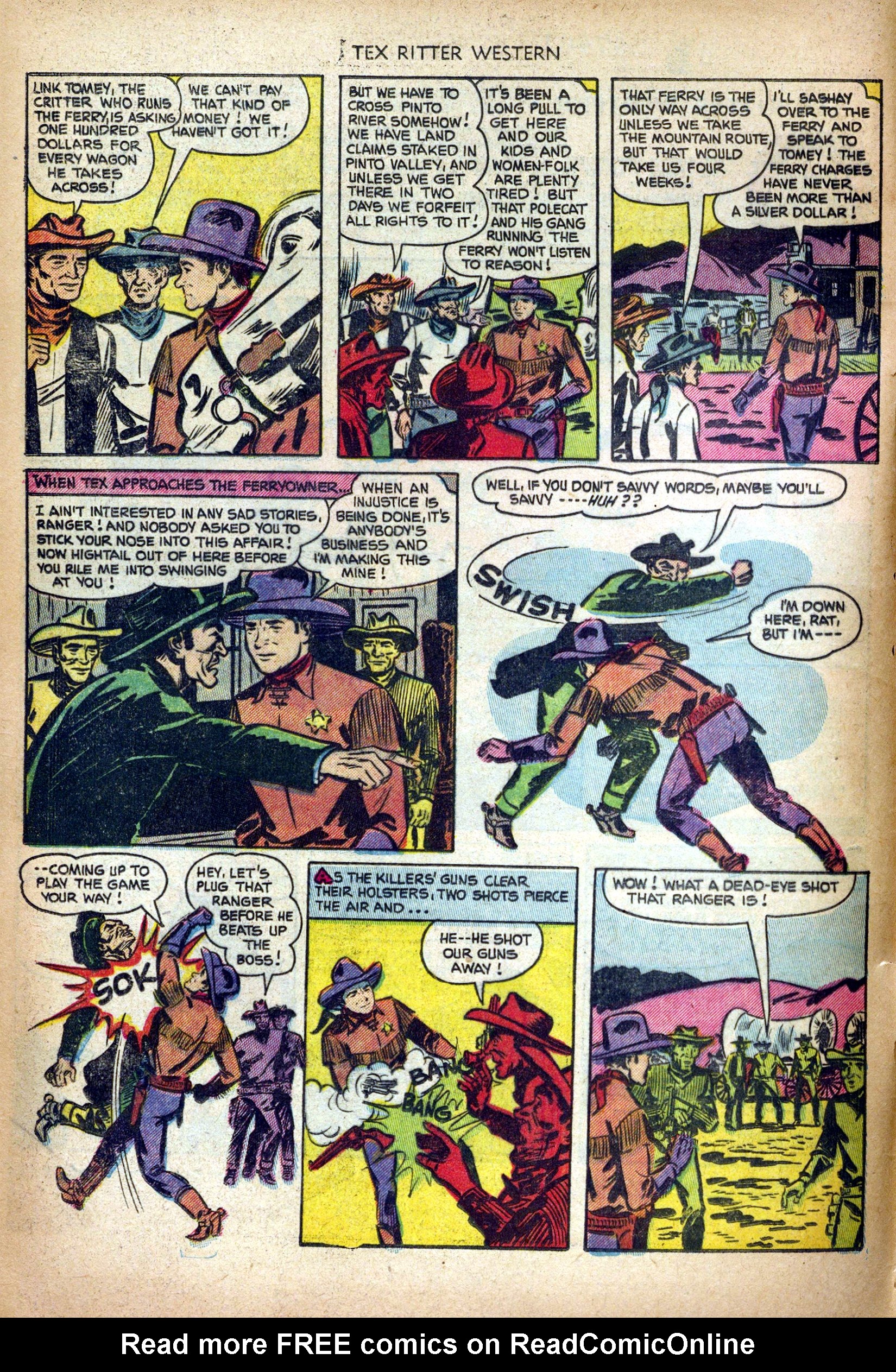 Read online Tex Ritter Western comic -  Issue #11 - 4