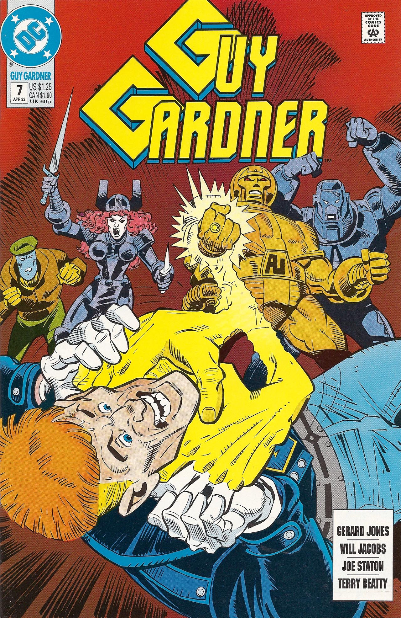 Read online Guy Gardner comic -  Issue #7 - 1