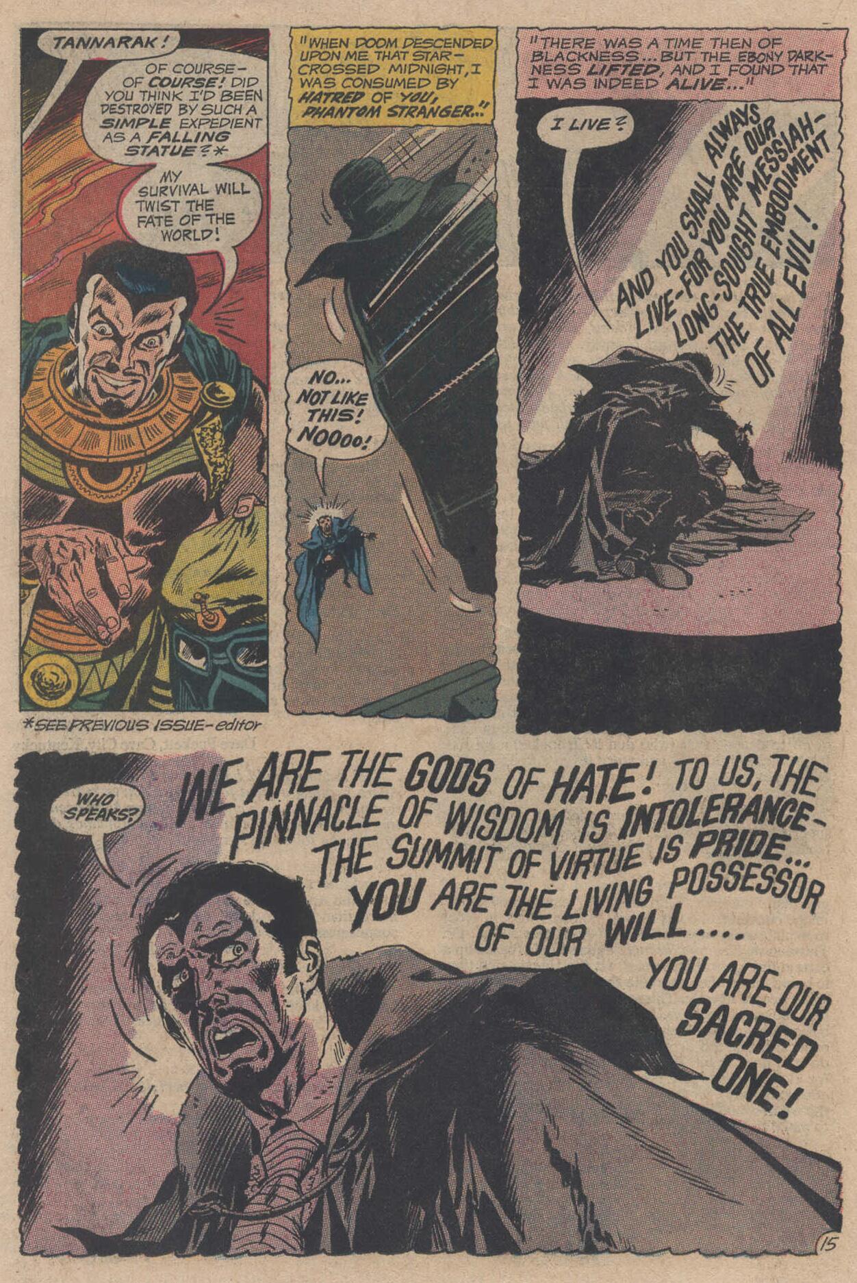 Read online The Phantom Stranger (1969) comic -  Issue #11 - 21