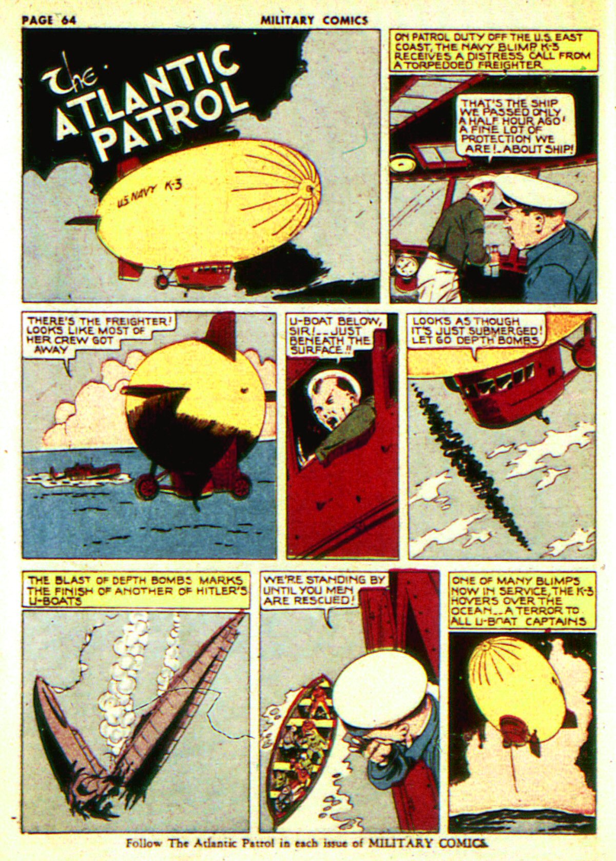 Read online Military Comics comic -  Issue #12 - 66