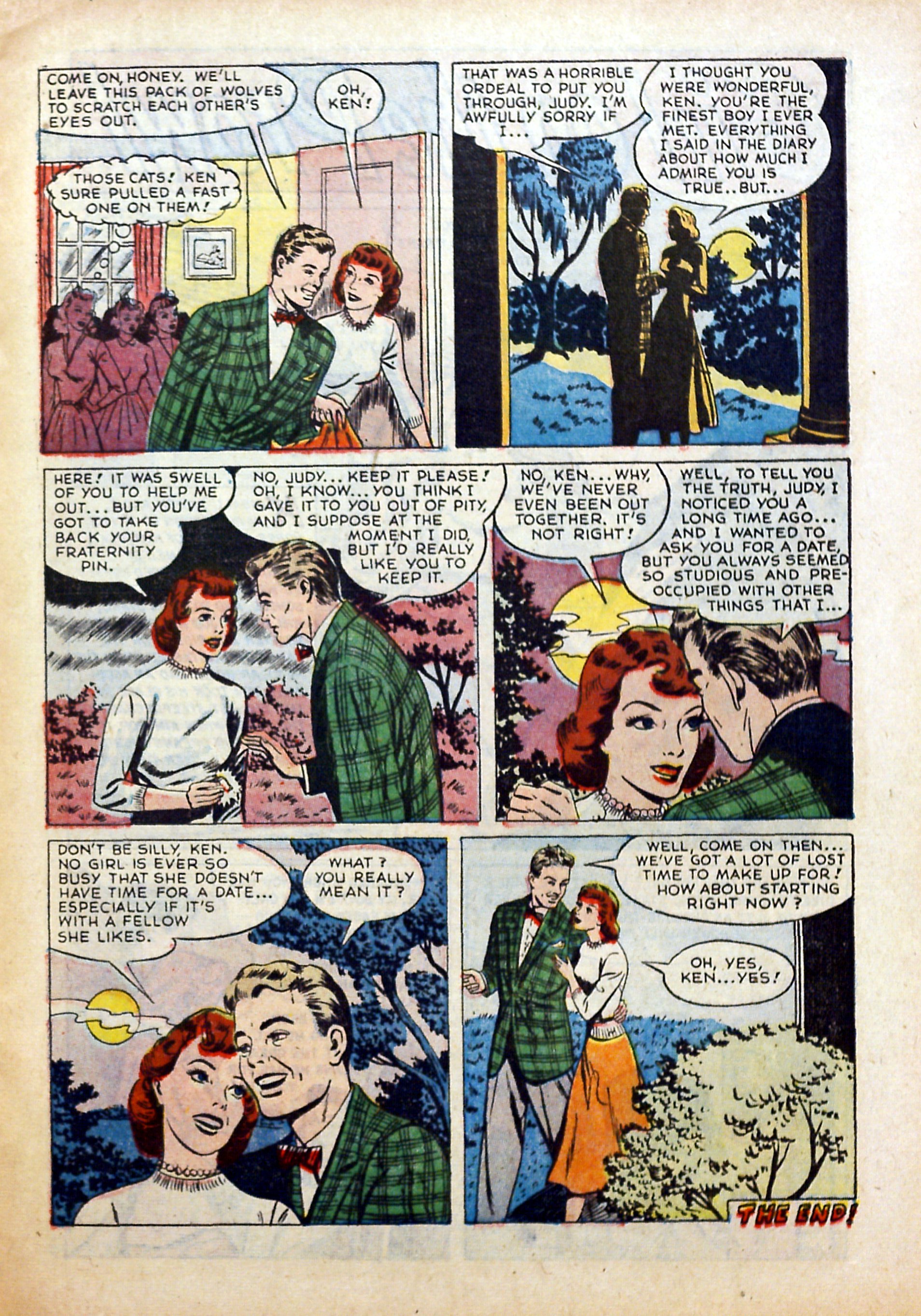 Read online Glamorous Romances comic -  Issue #79 - 17