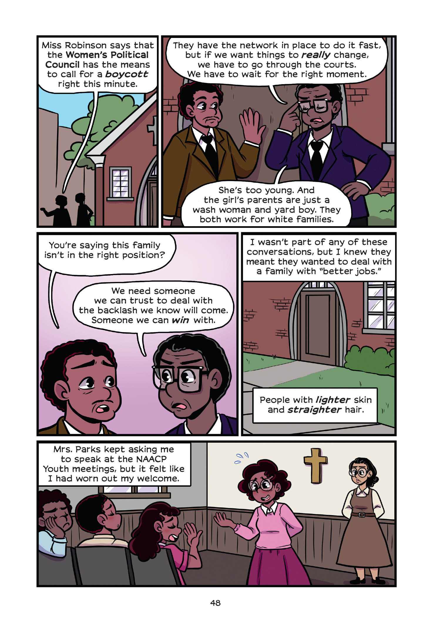 Read online History Comics comic -  Issue # Rosa Parks & Claudette Colvin - Civil Rights Heroes - 53