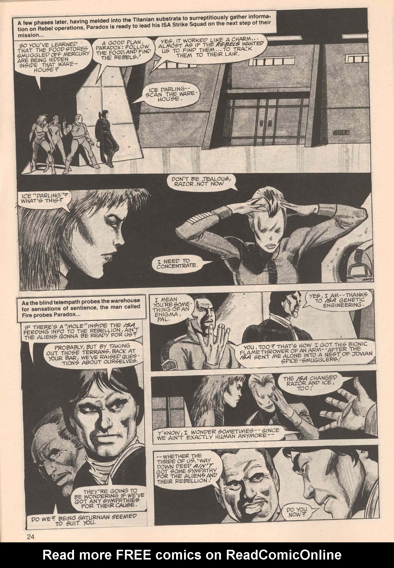 Read online Bizarre Adventures comic -  Issue #30 - 24