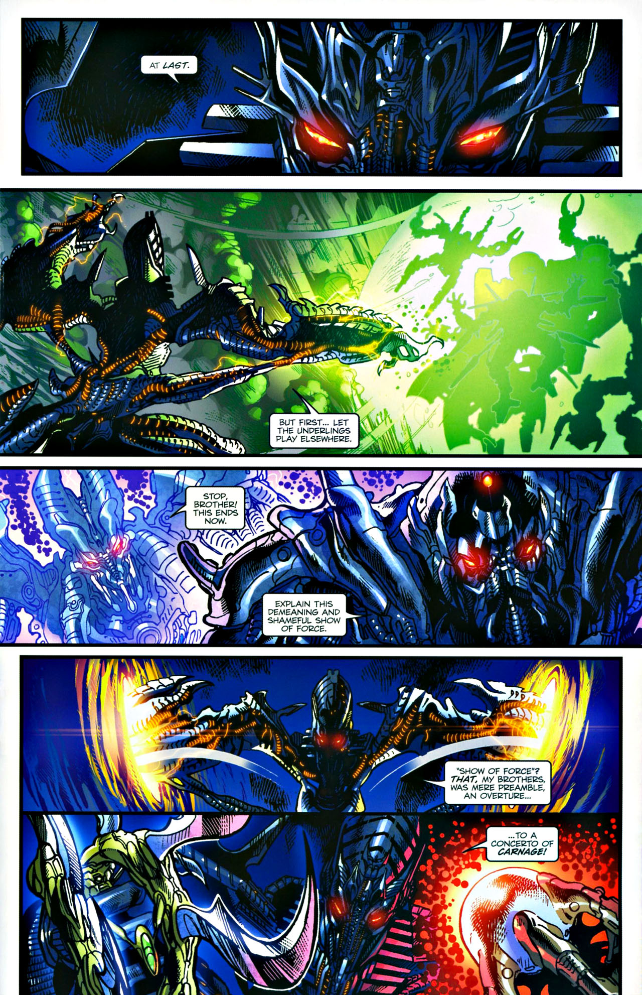 Read online Transformers: Tales of The Fallen comic -  Issue #4 - 16