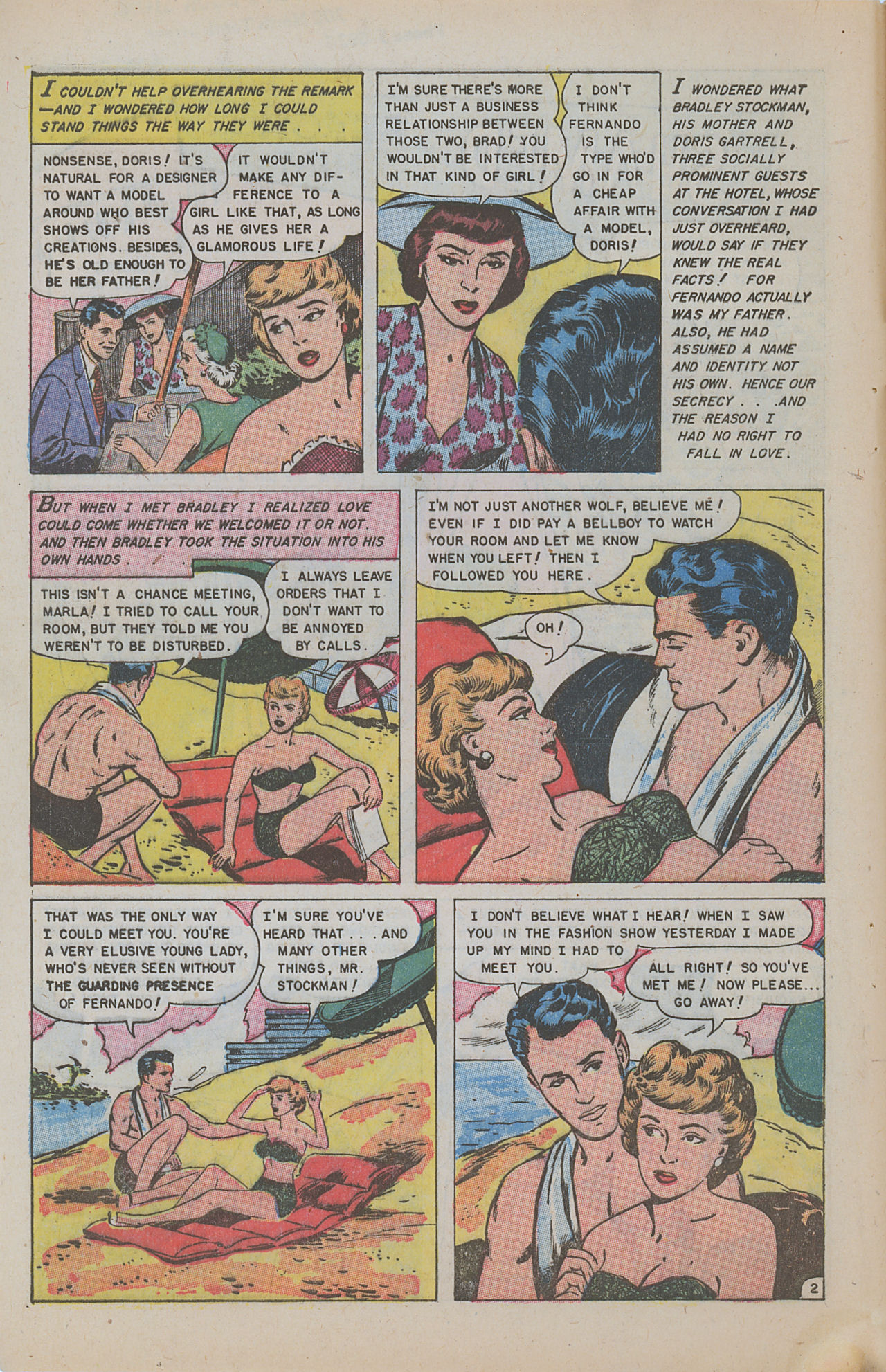 Read online Glamorous Romances comic -  Issue #75 - 4