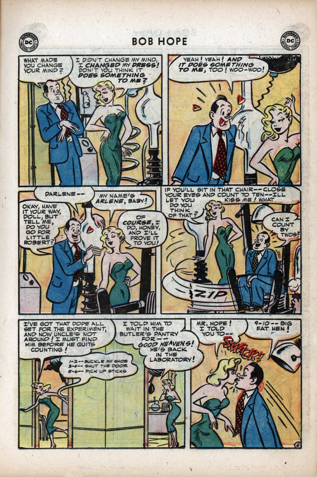 Read online The Adventures of Bob Hope comic -  Issue #14 - 15