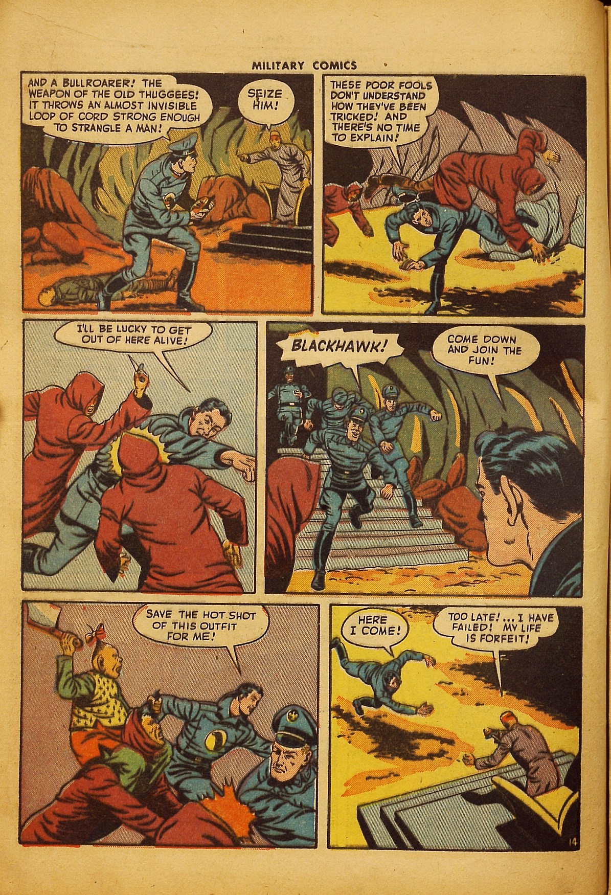 Read online Military Comics comic -  Issue #36 - 16